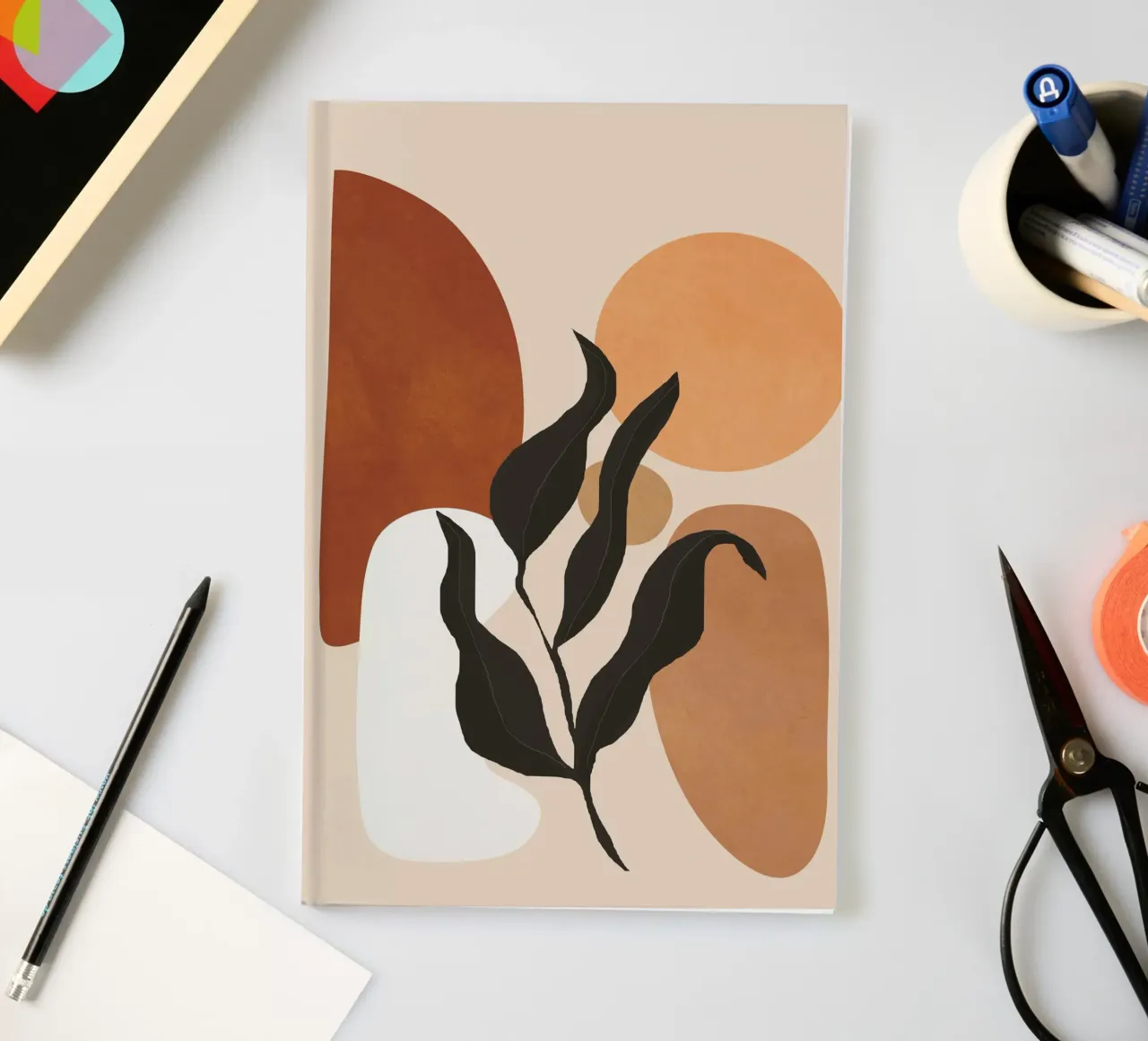 Minimal Abstract Shapes 12 notitieboek van Flow Line