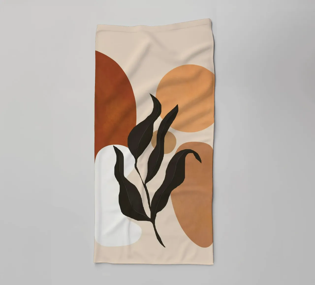 Minimal Abstract Shapes 12 badhanddoek van Flow Line