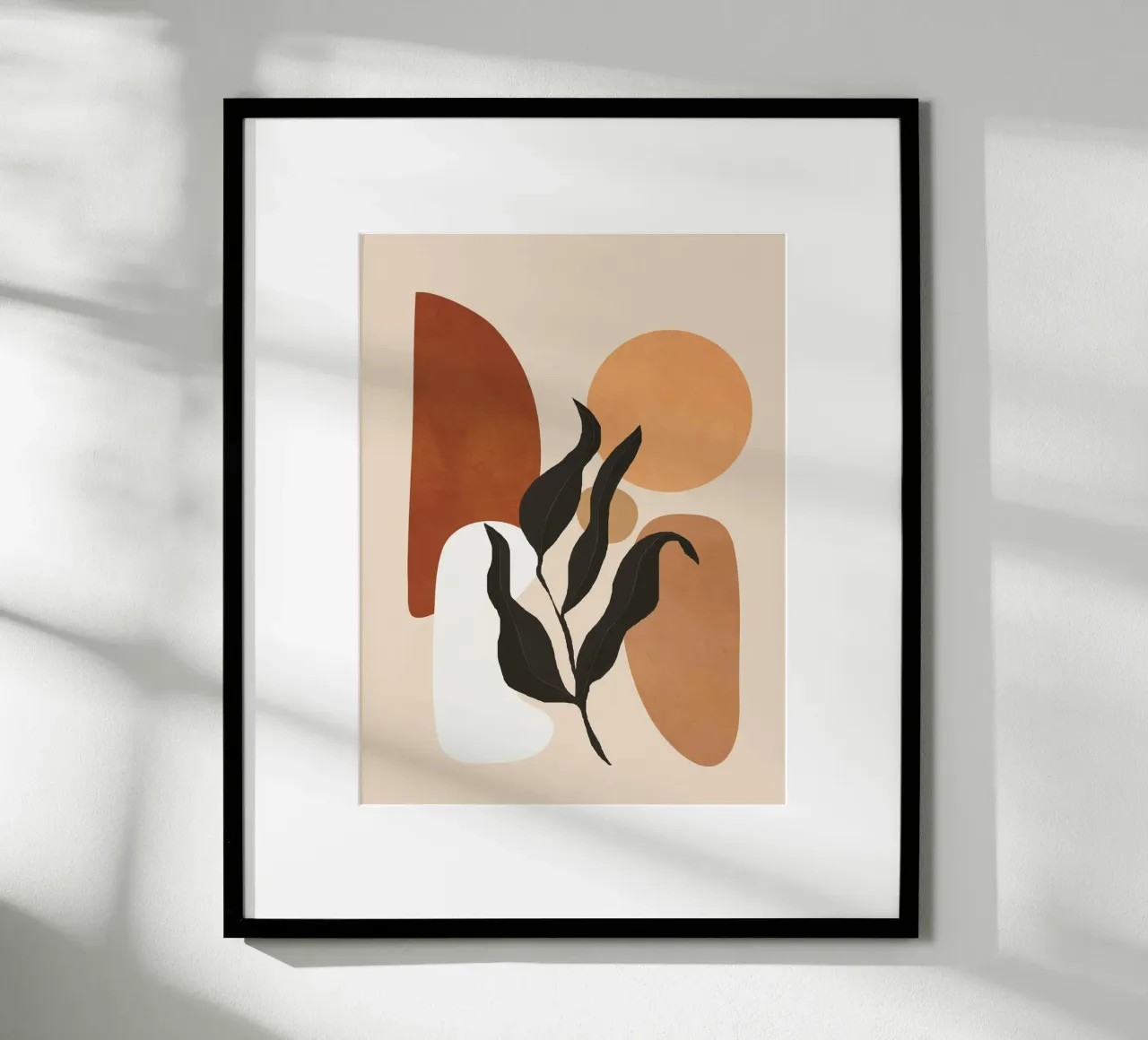 Minimal Abstract Shapes 12 carta hahnemühle da Flow Line