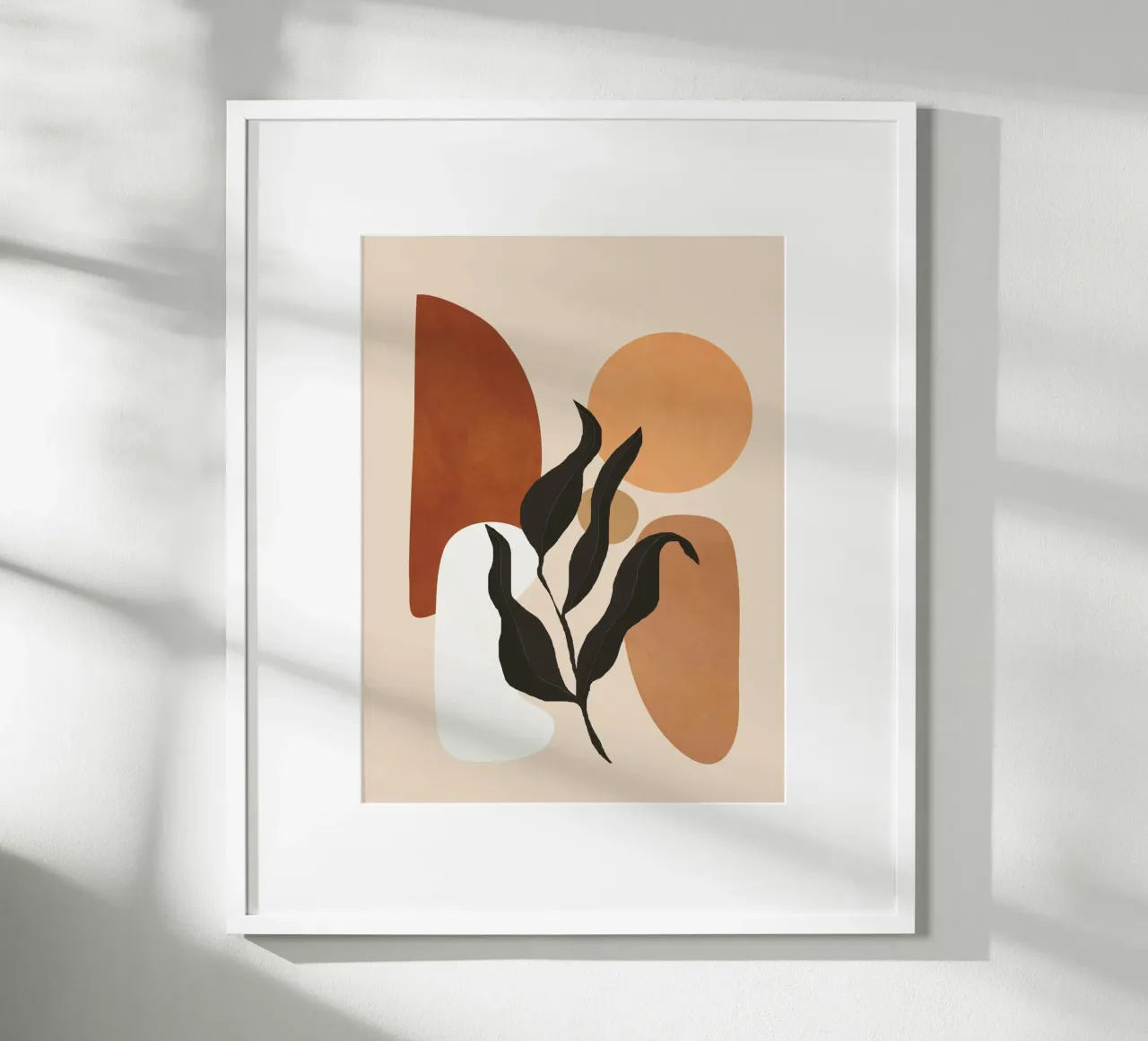 Minimal Abstract Shapes 12 carta hahnemühle da Flow Line