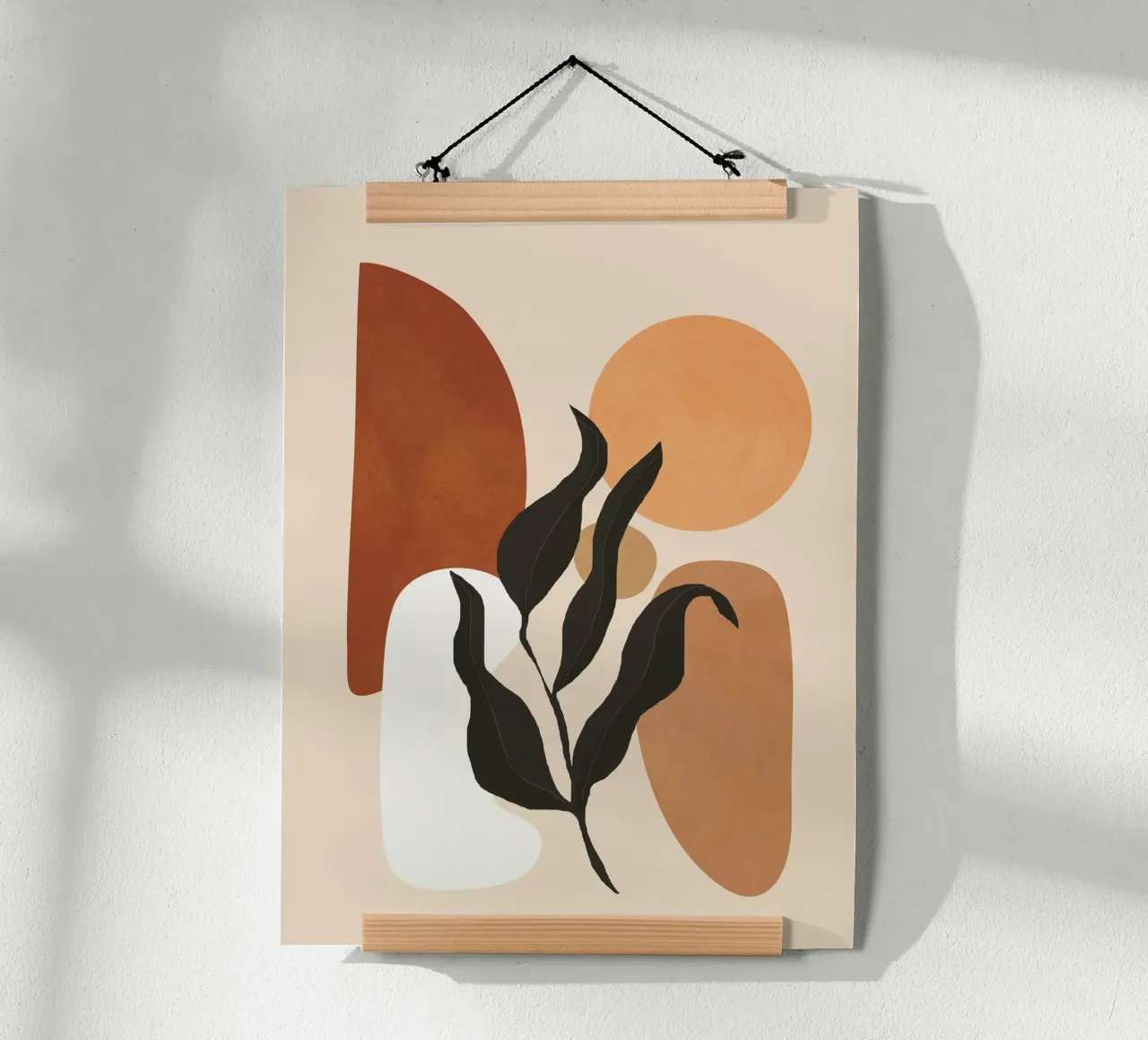 Minimal Abstract Shapes 12 carta hahnemühle da Flow Line