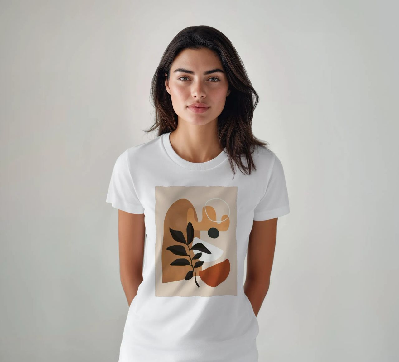 Minimal Abstract Shapes 13 t-shirt da Flow Line