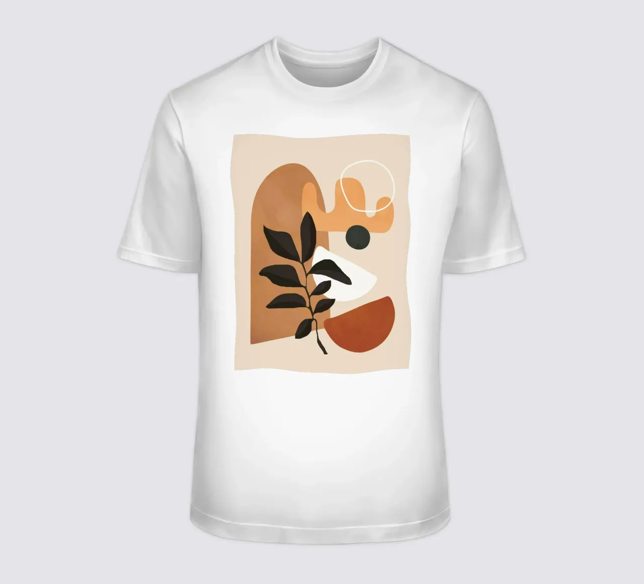 Minimal Abstract Shapes 13 t-shirt da Flow Line
