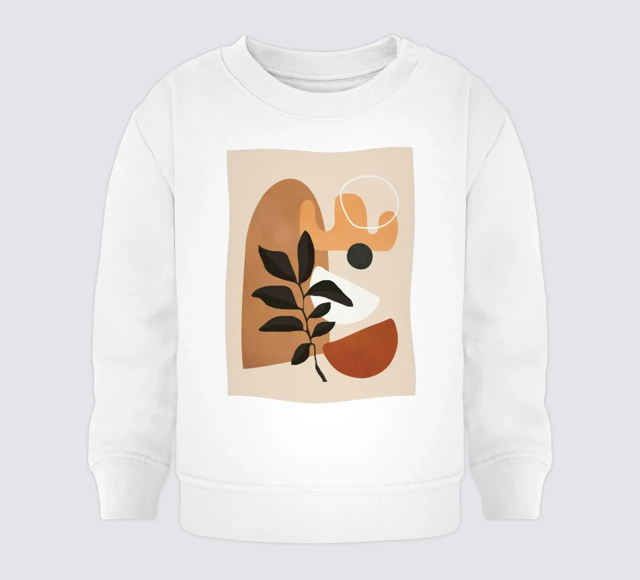 Minimal Abstract Shapes 13 sweat pour bébé de Flow Line