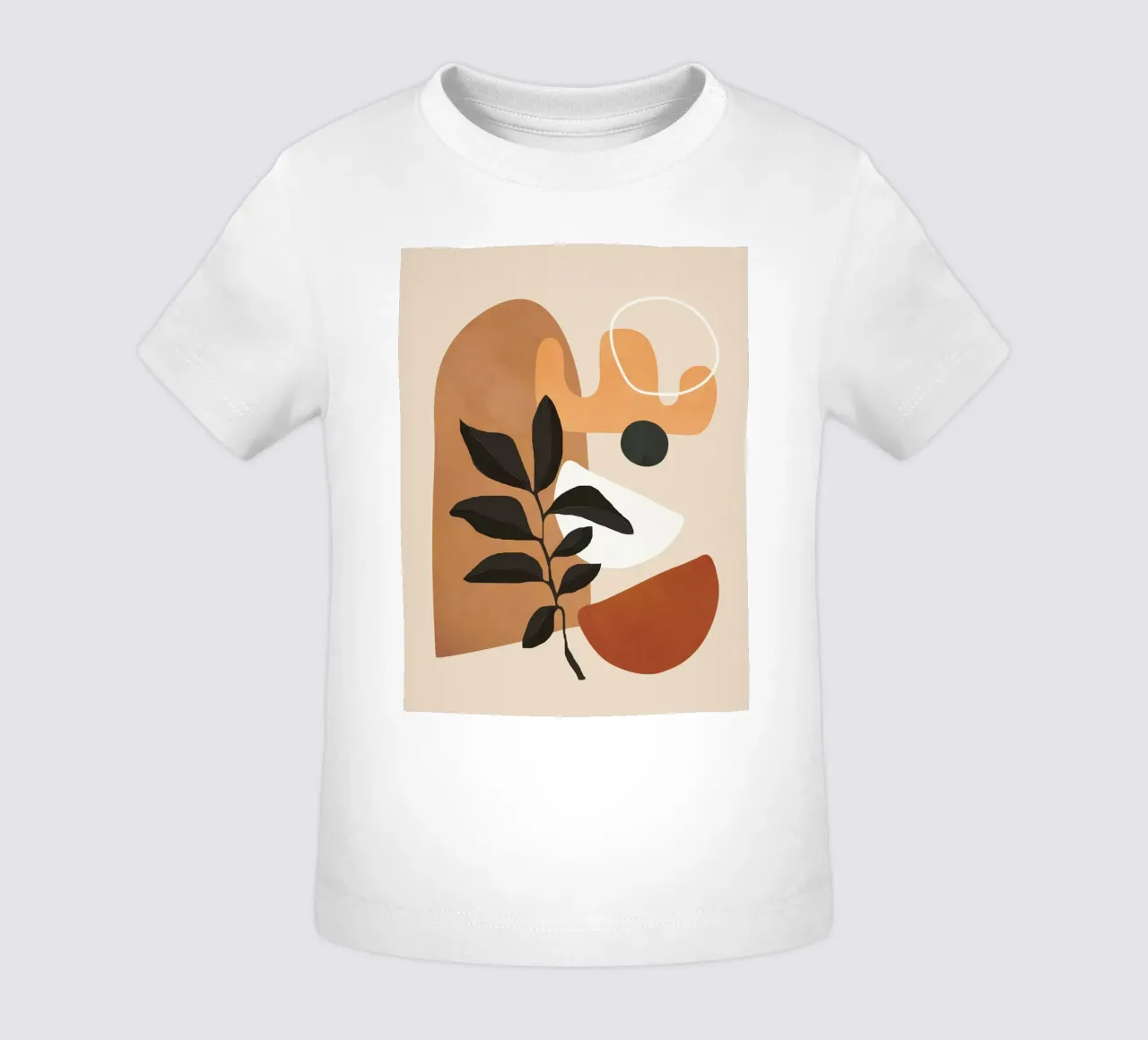 Minimal Abstract Shapes 13 maglietta neonato da Flow Line