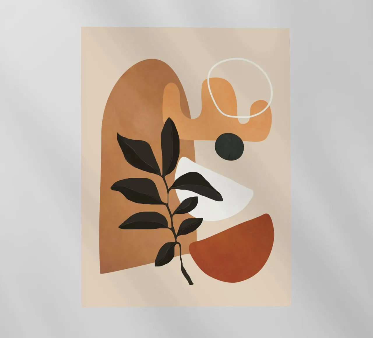 Minimal Abstract Shapes 13 pellicola backlit da Flow Line