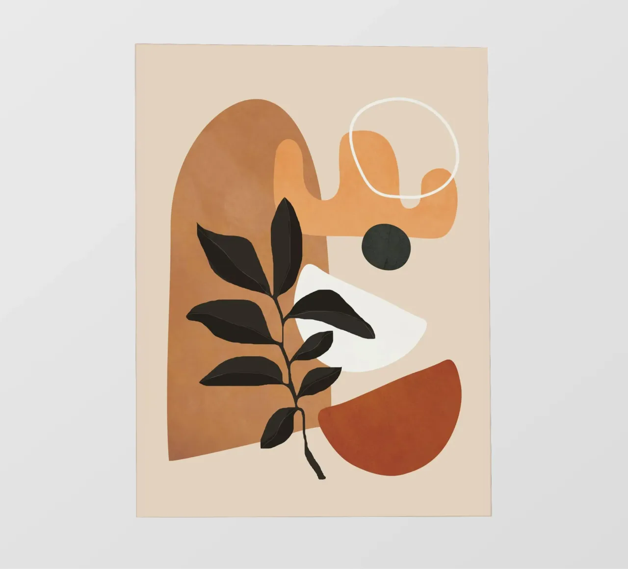 Minimal Abstract Shapes 13 pellicola backlit da Flow Line