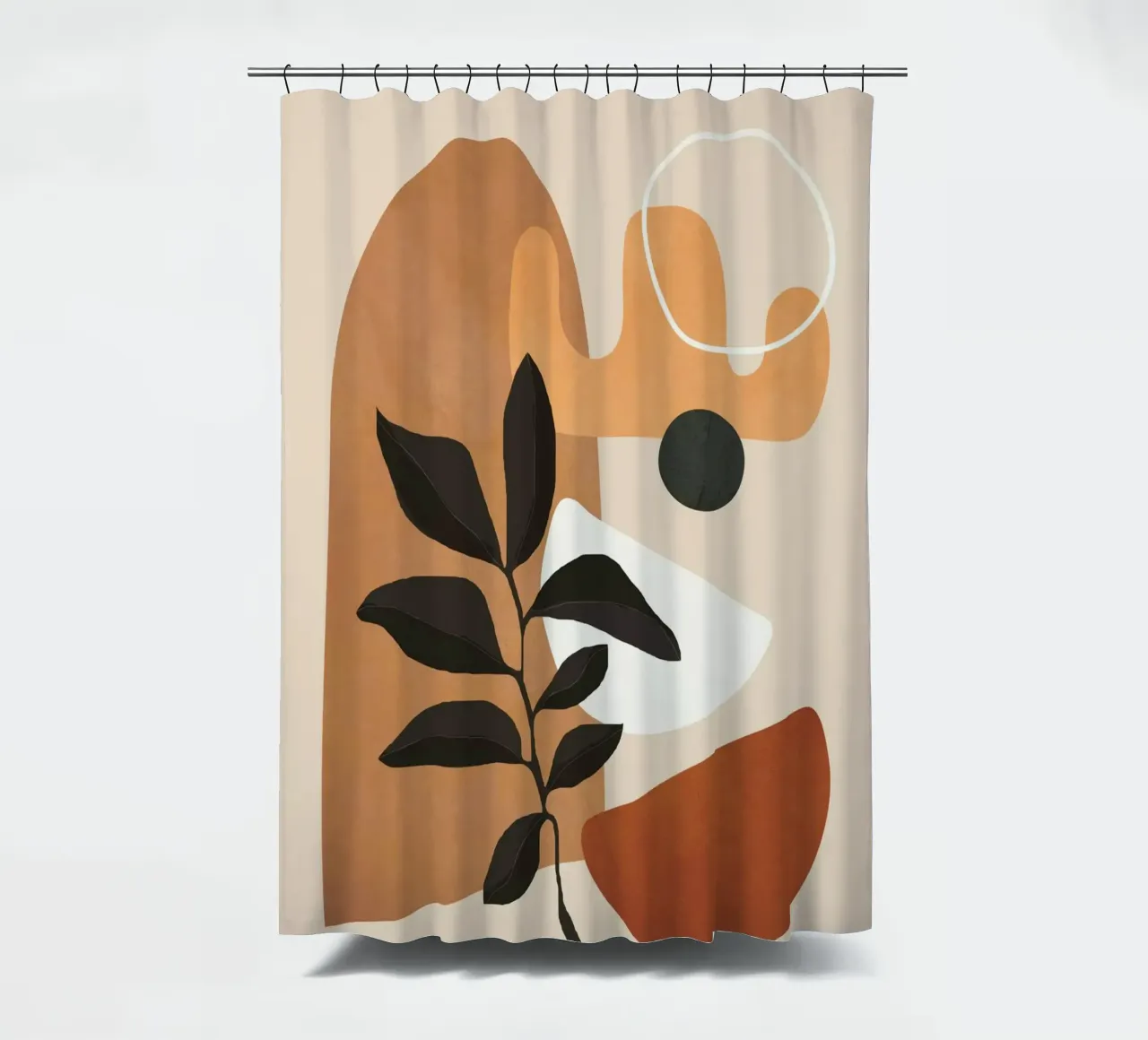 Minimal Abstract Shapes 13 tenda da doccia da Flow Line