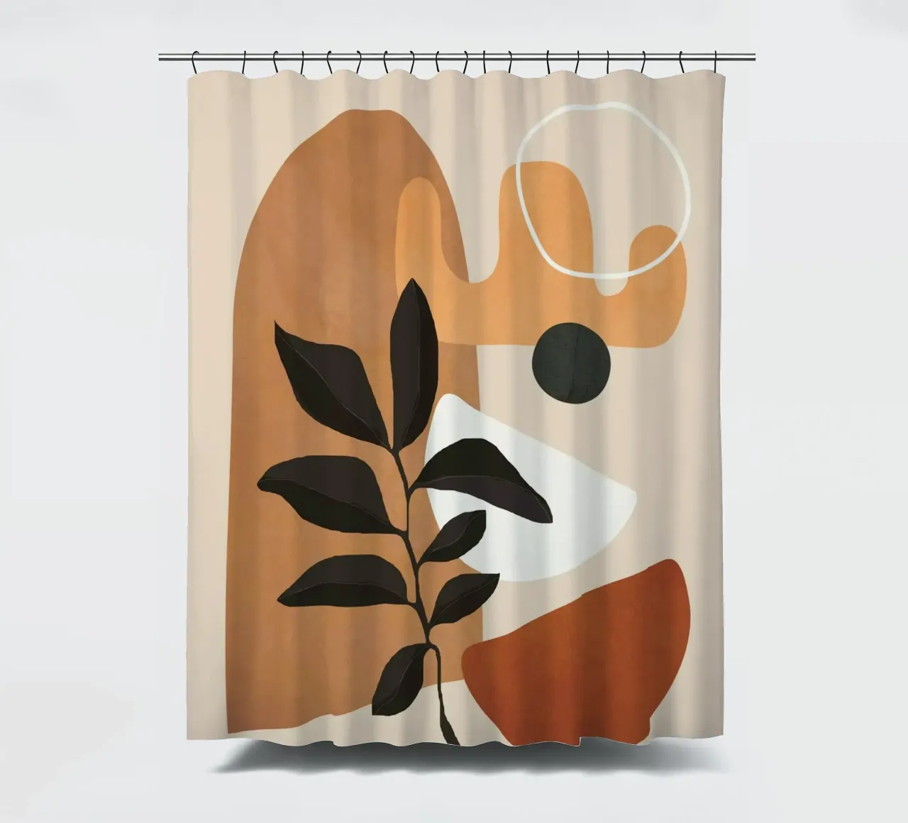 Minimal Abstract Shapes 13 tenda da doccia da Flow Line