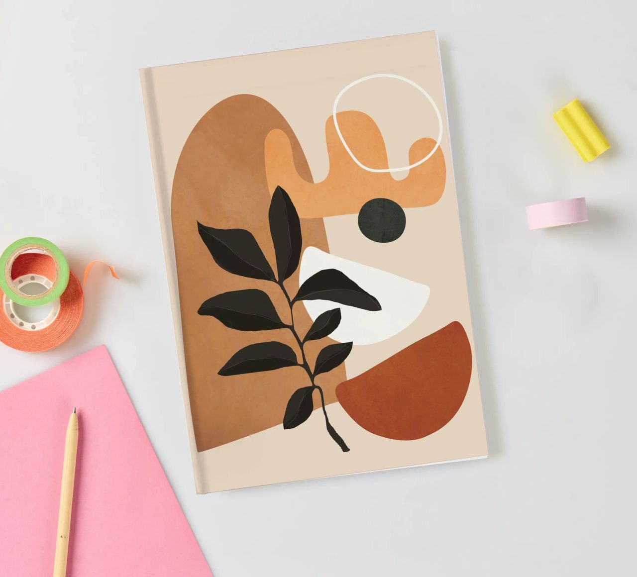 Minimal Abstract Shapes 13 notebook by Flow Line