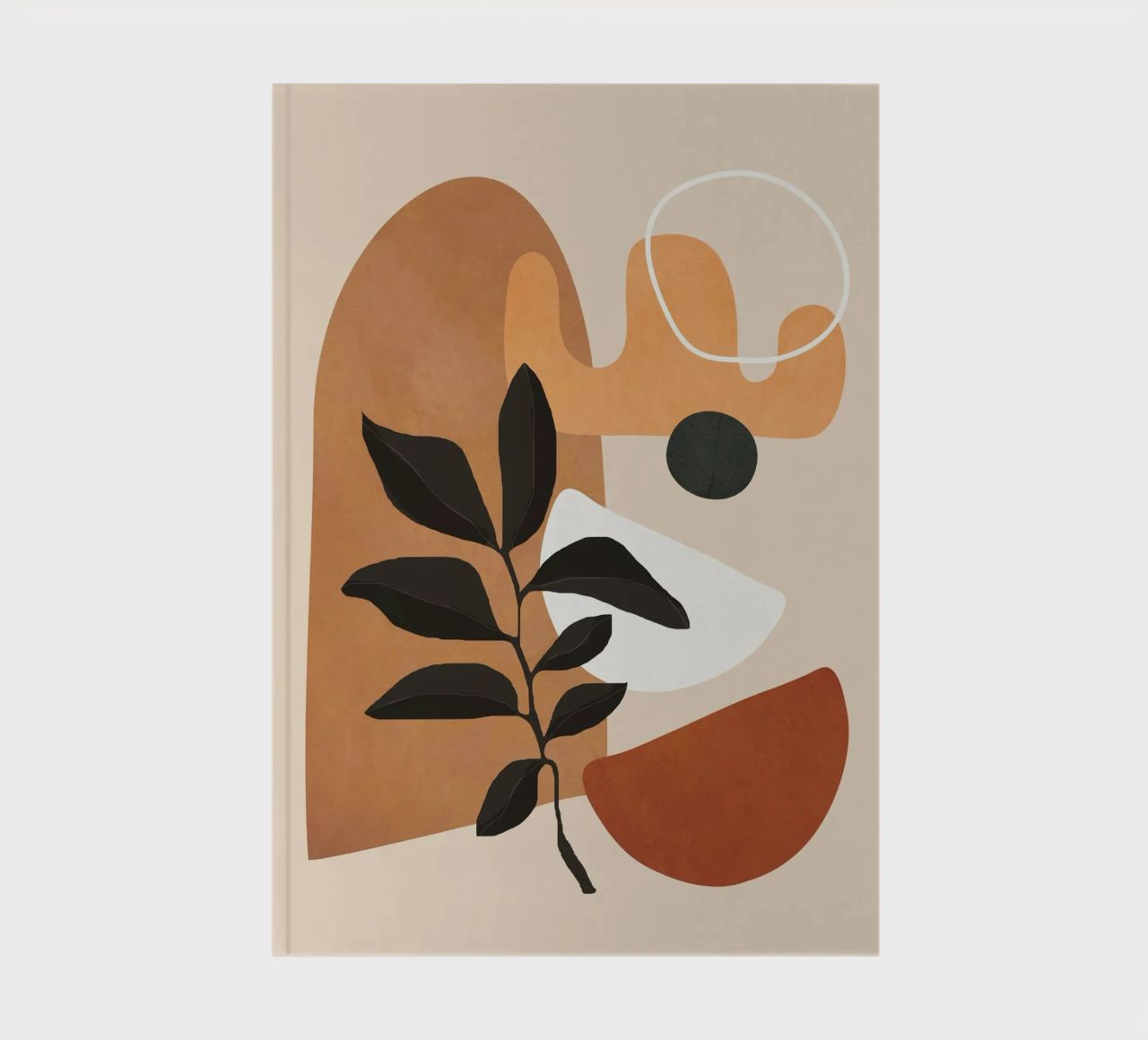 Minimal Abstract Shapes 13 notebook by Flow Line