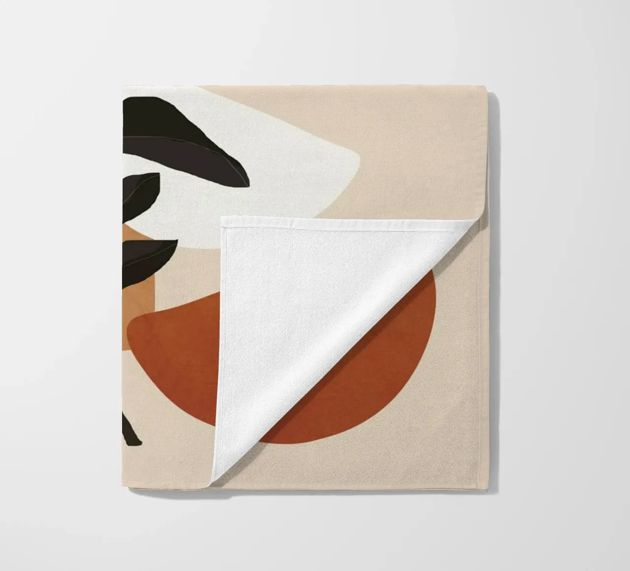 Minimal Abstract Shapes 13 Strandtuch von Flow Line