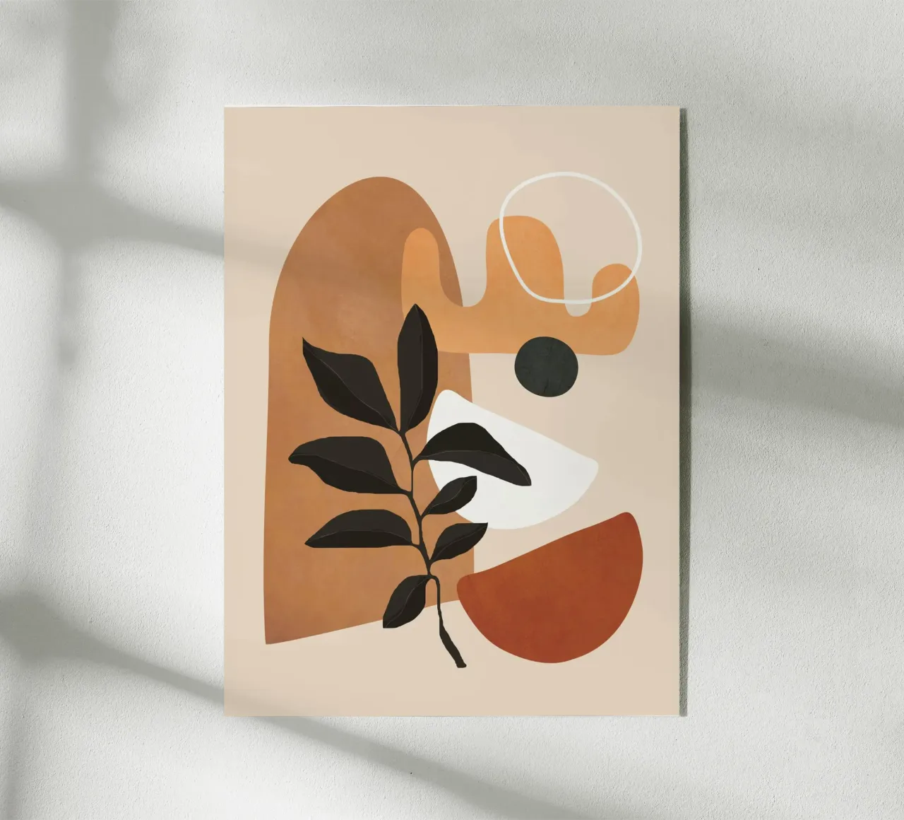 Minimal Abstract Shapes 13 Acryl-Glas von Flow Line