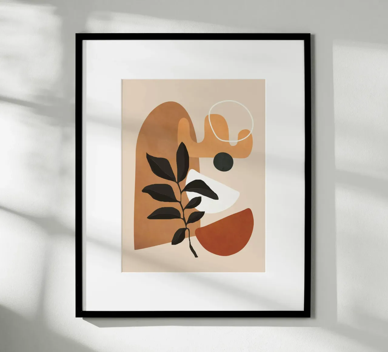 Minimal Abstract Shapes 13 carta hahnemühle da Flow Line