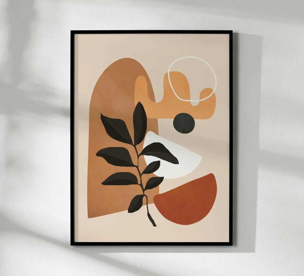 Minimal Abstract Shapes 13 carta hahnemühle da Flow Line