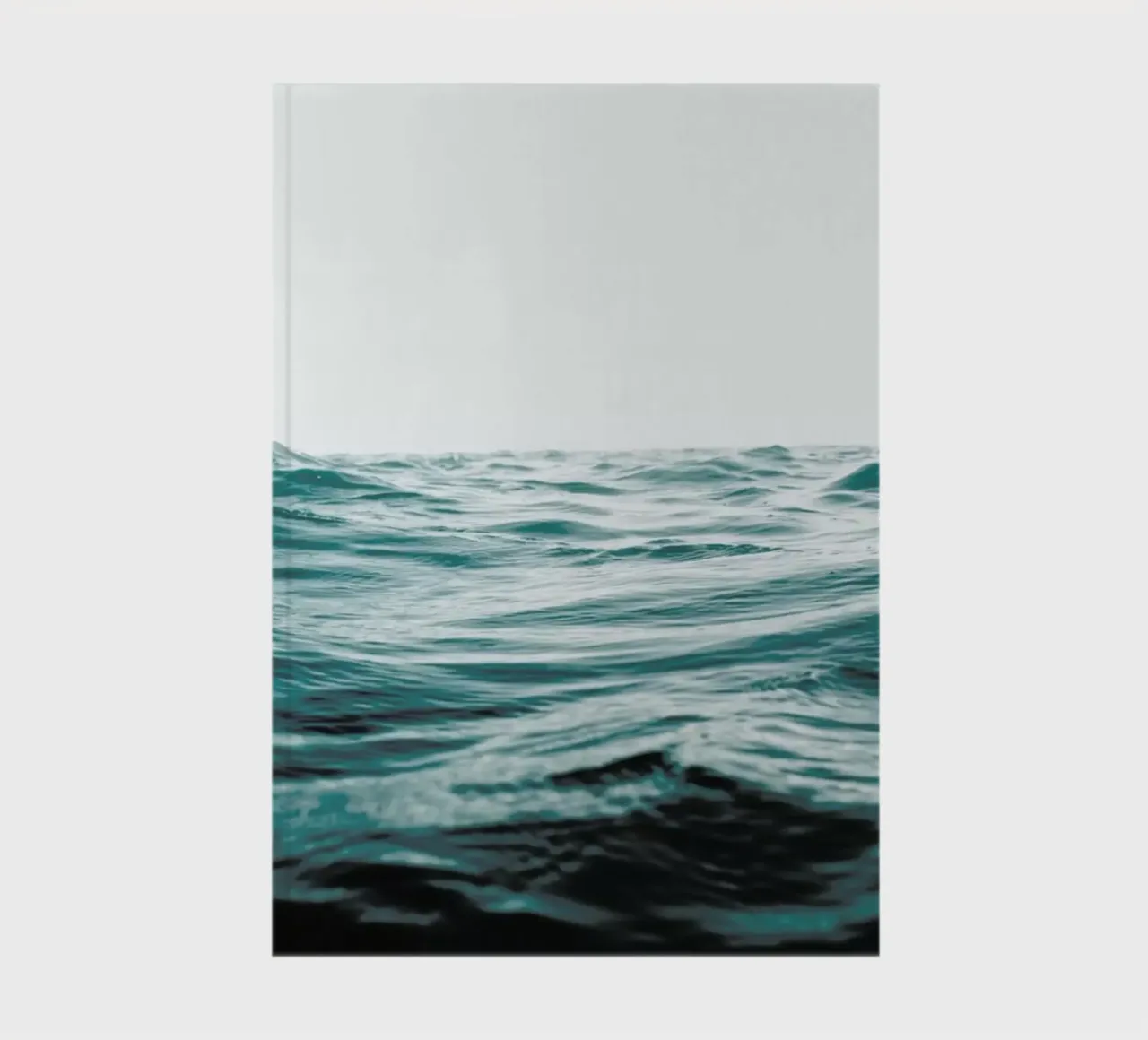 Blue Ocean Waves Notizbuch von Victoria Frost