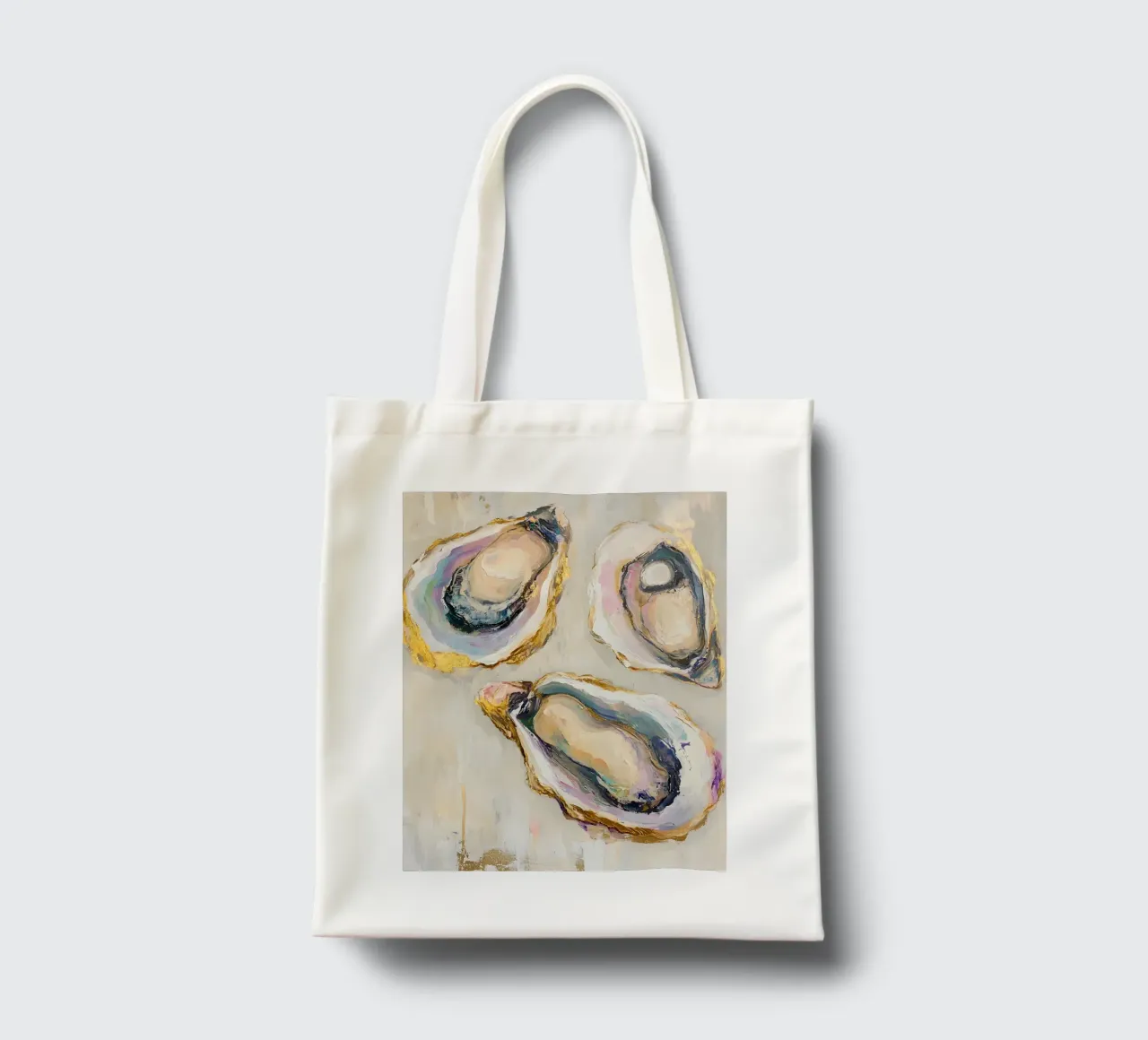 The Oysters borsa in juta da Gypsy Galleria