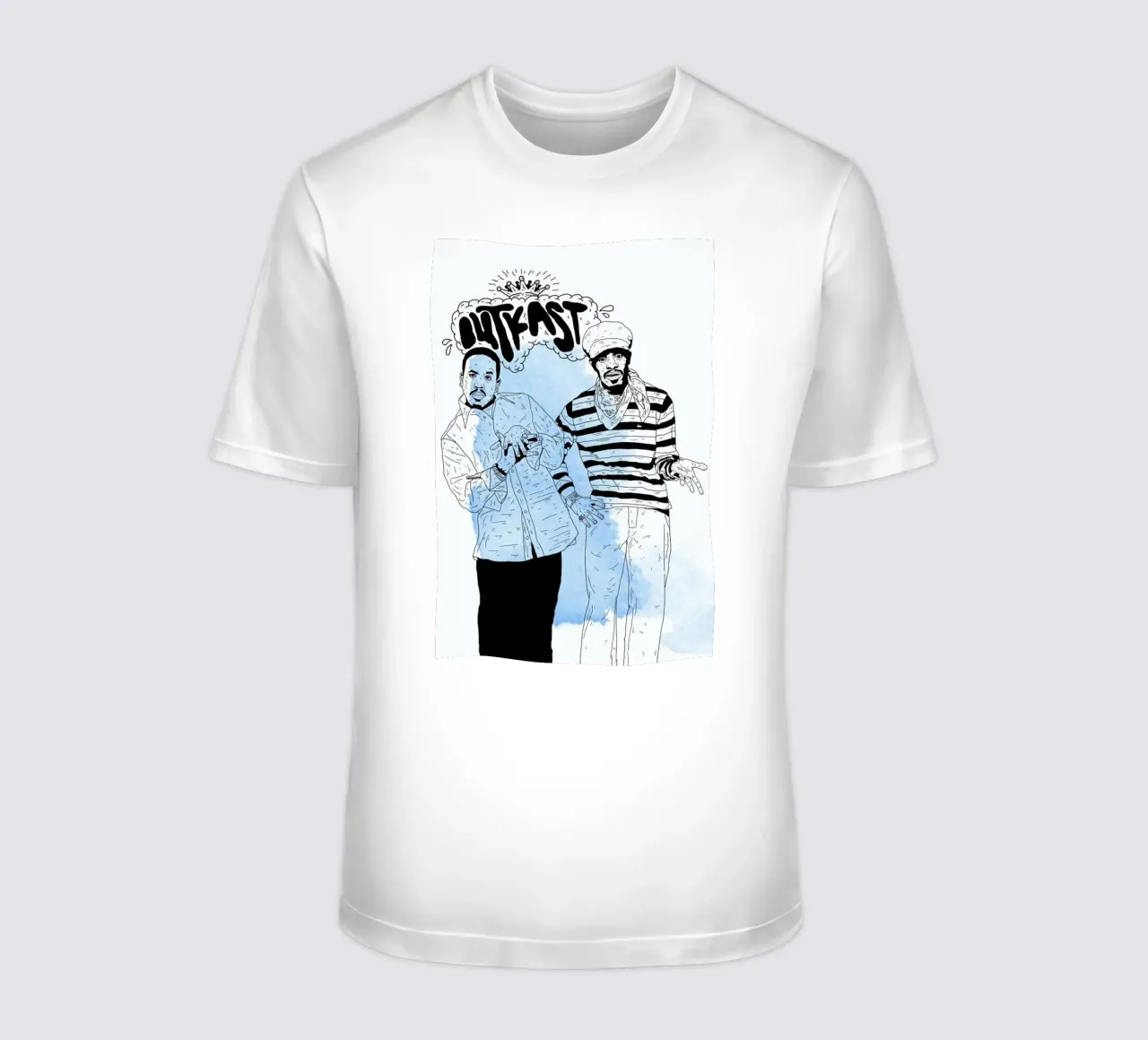 Outkast t-shirt by Nick Cocozza