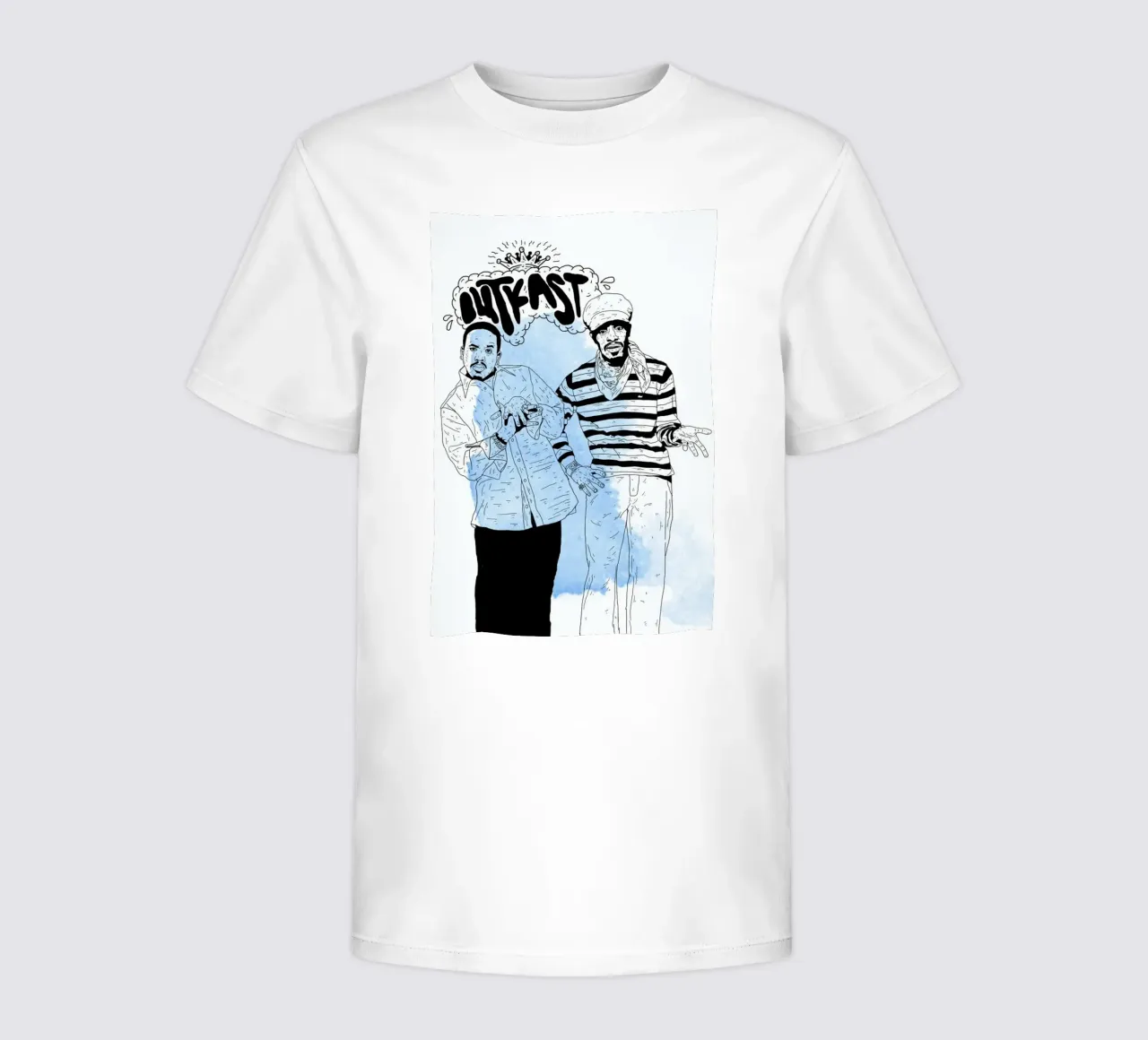 Outkast kids t-shirt by Nick Cocozza