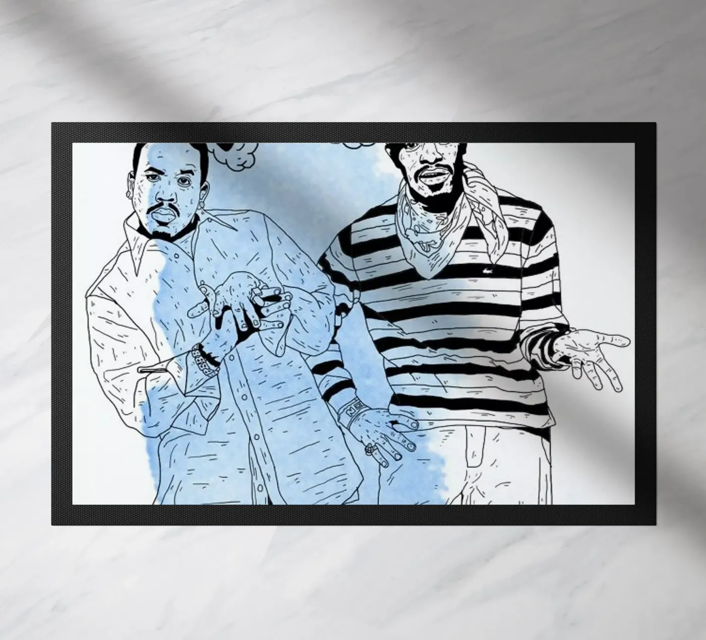 Outkast doormat by Nick Cocozza