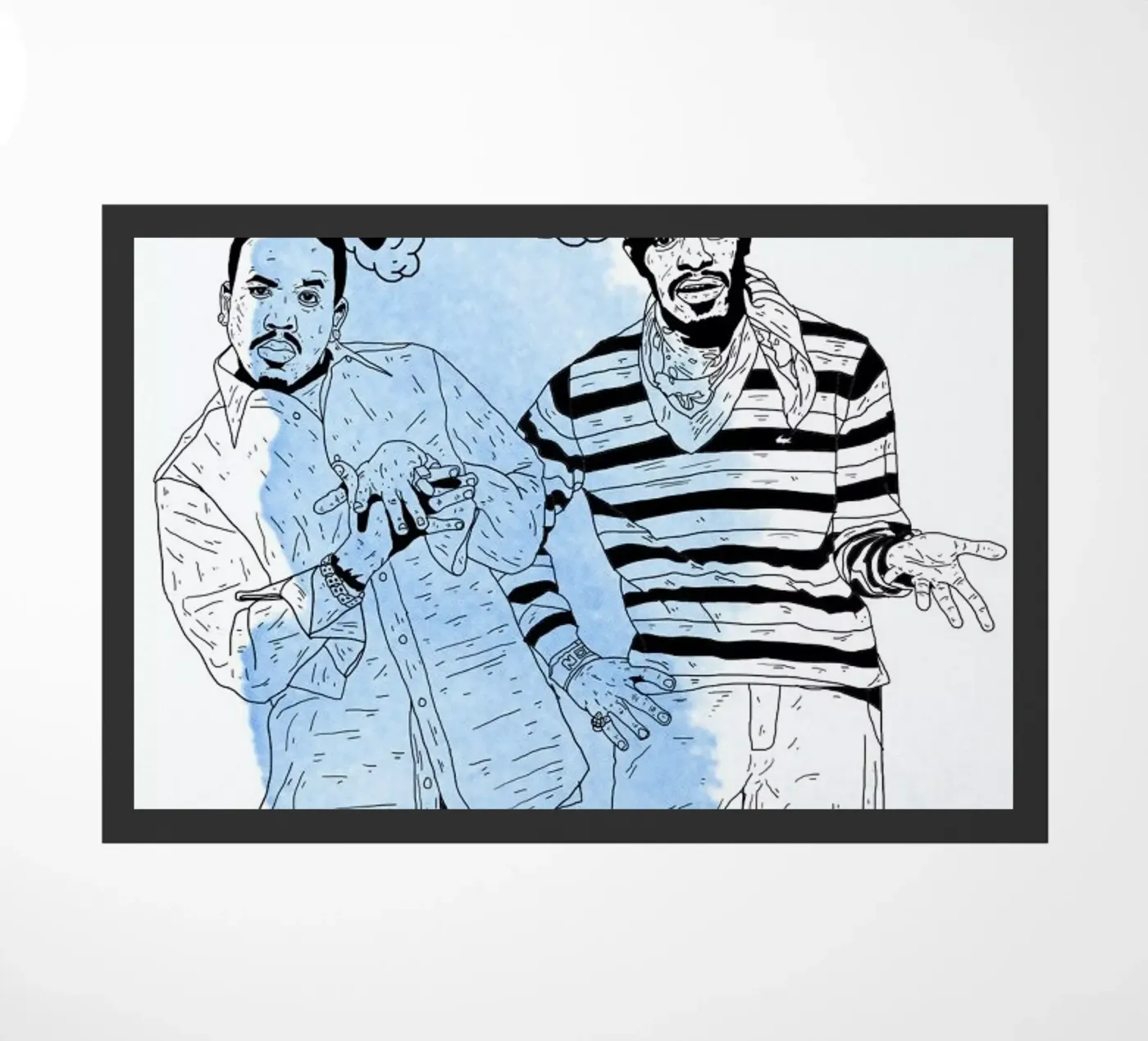 Outkast doormat by Nick Cocozza