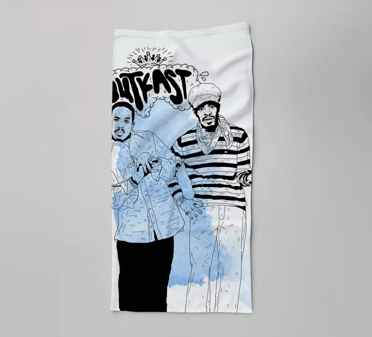 Outkast asciugamano da bagno da Nick Cocozza