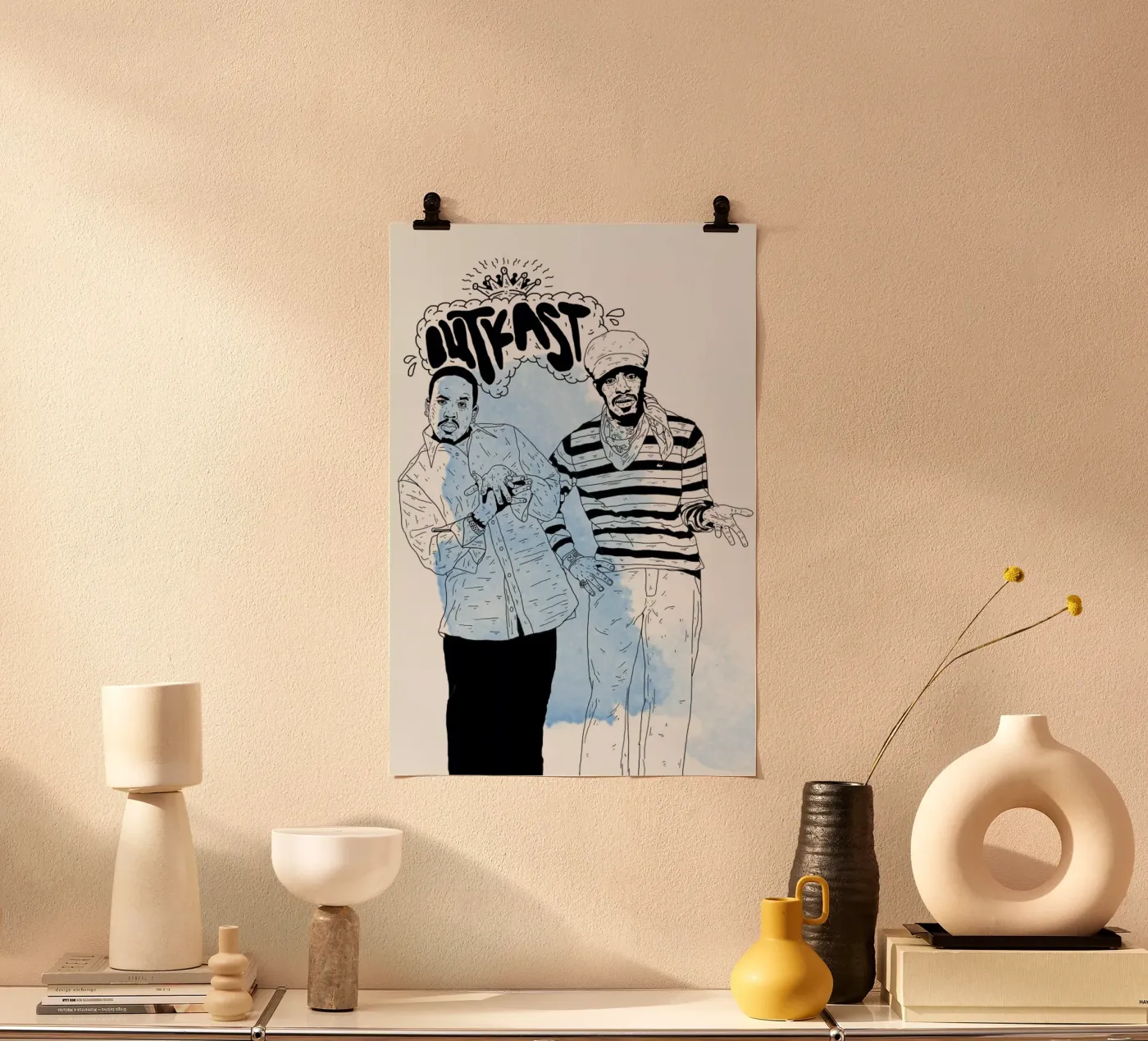 Outkast poster by Nick Cocozza