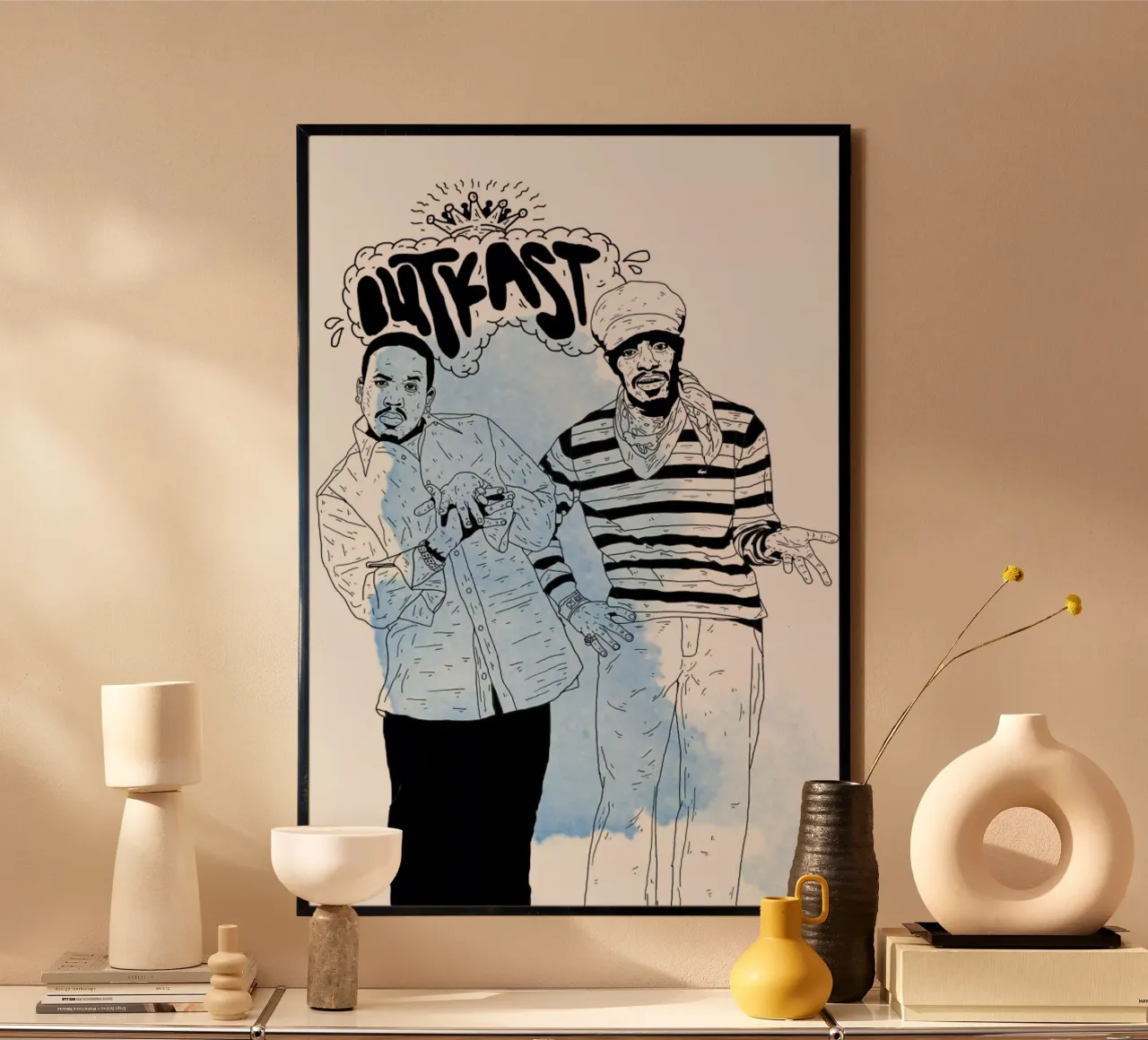 Outkast hahnemühle van Nick Cocozza