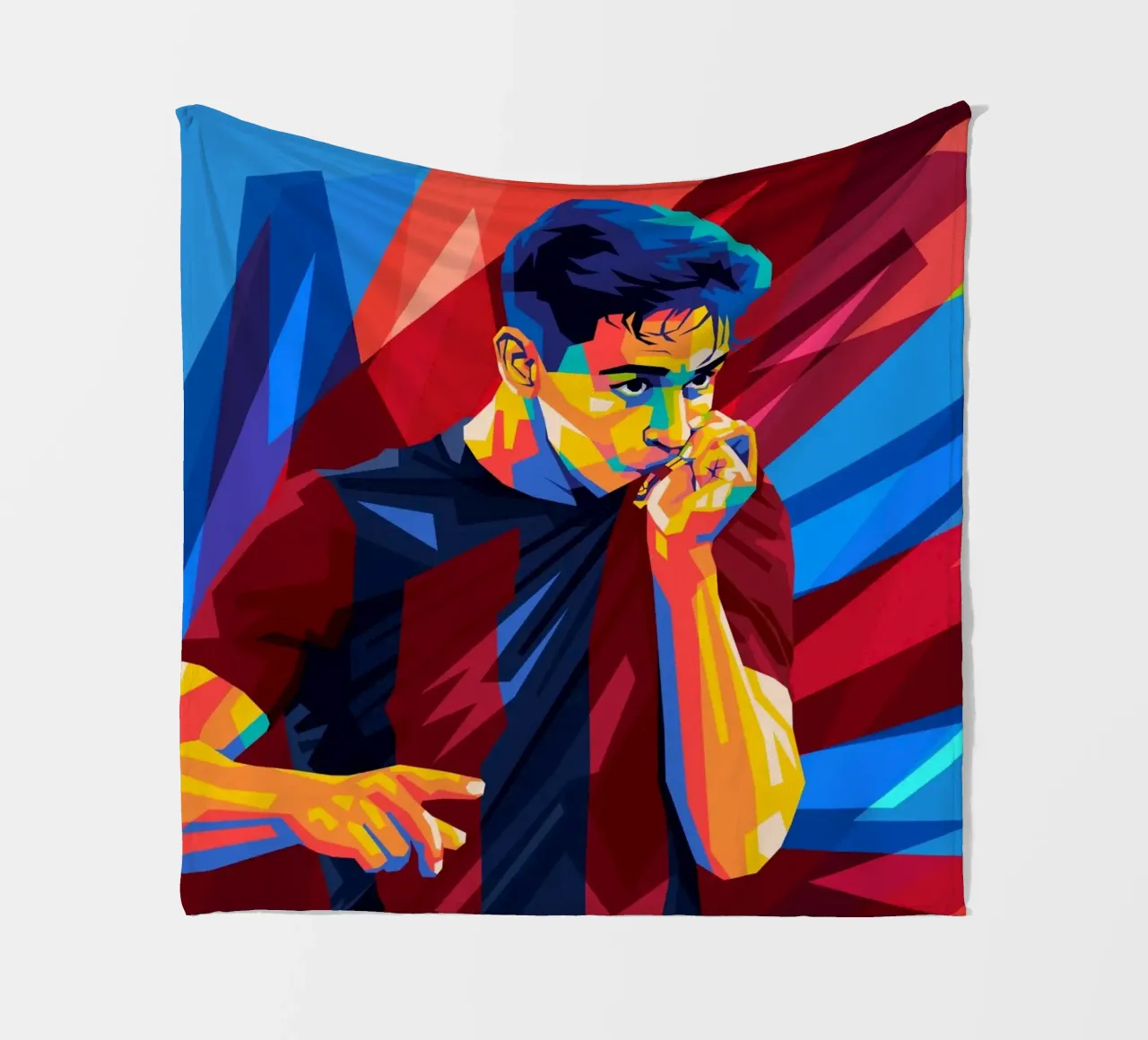 Pablo Gavi Wpap coperta in pile da WPAP MALANG