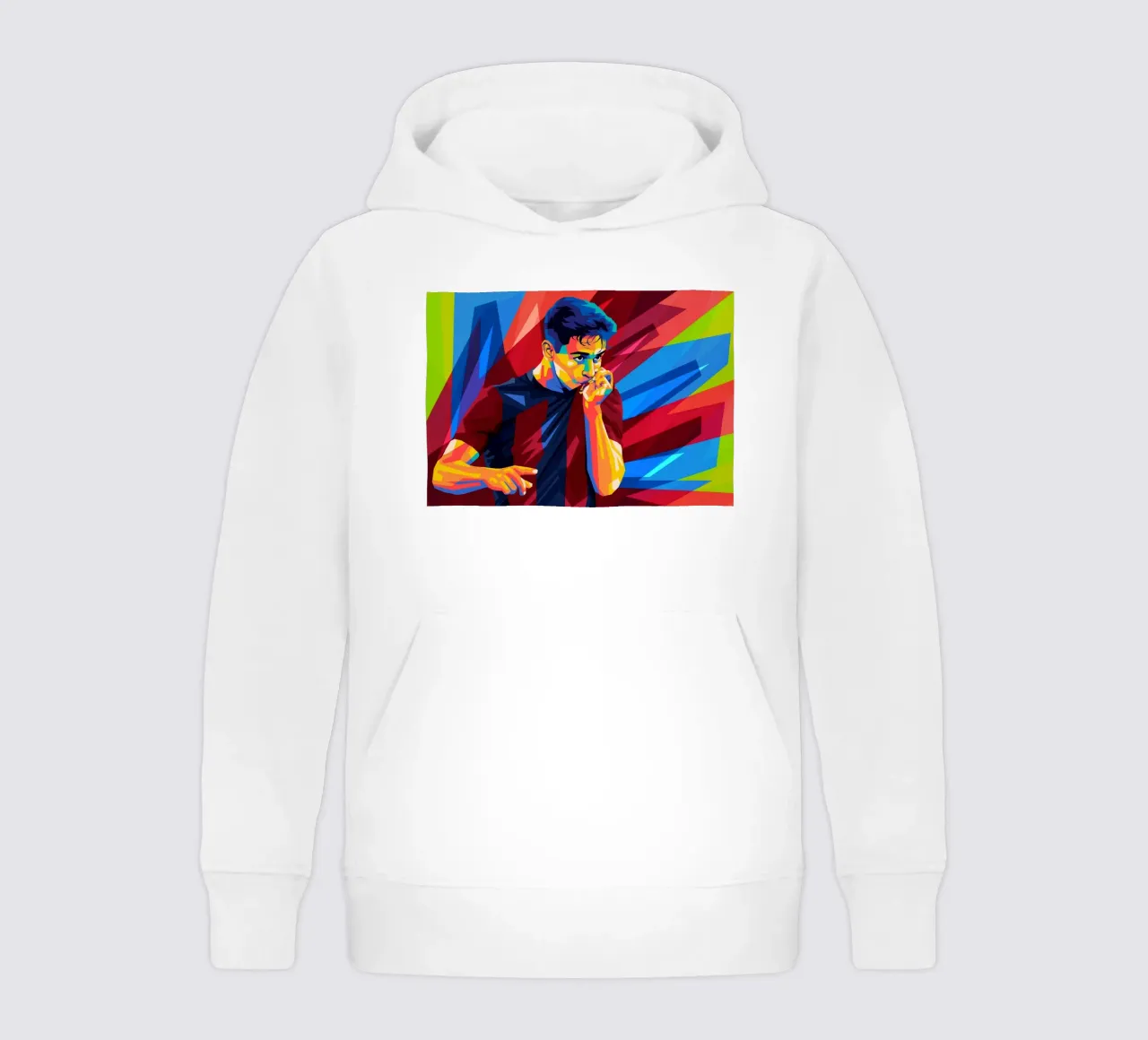 Pablo Gavi Wpap felpa bambino con cappuccio da WPAP MALANG