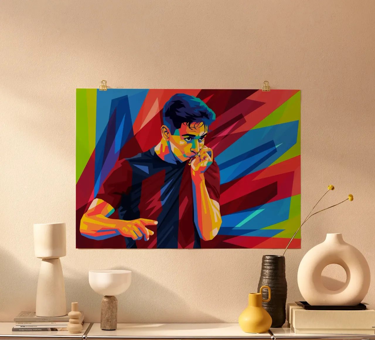Pablo Gavi Wpap carta hahnemühle da WPAP MALANG