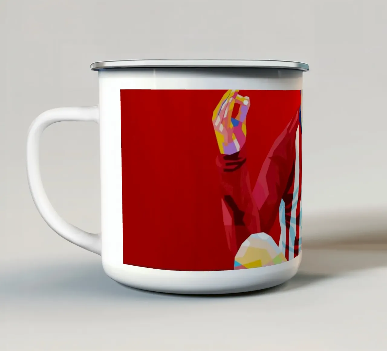 Antoine Griezmann tazza in smalto da WPAP MALANG