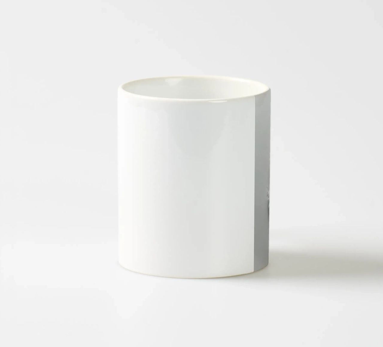 Minimal White Branch tazza in ceramica da Studio Nahili
