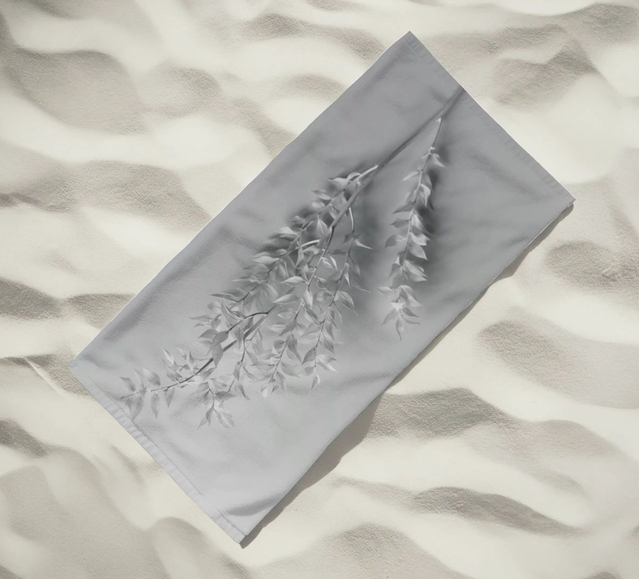 Minimal White Branch telo mare da Studio Nahili
