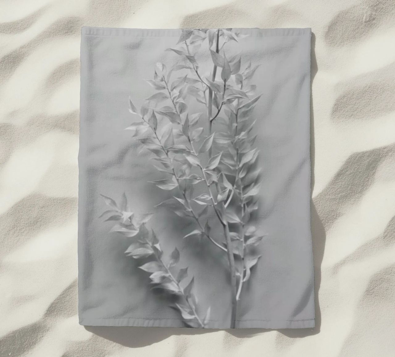 Minimal White Branch telo mare da Studio Nahili