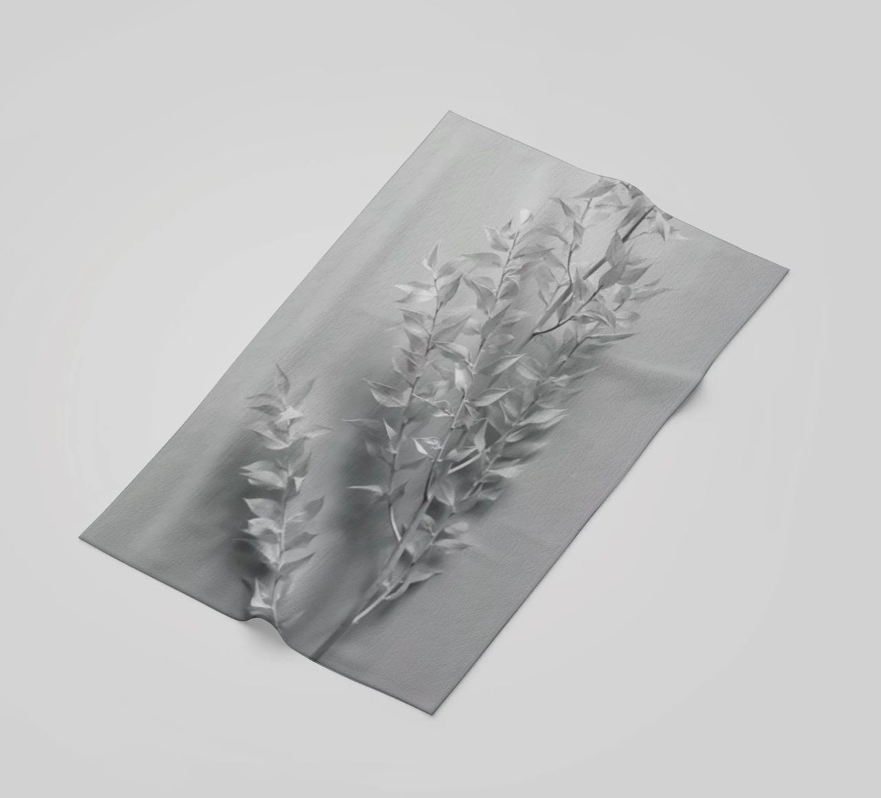 Minimal White Branch telo mare da Studio Nahili