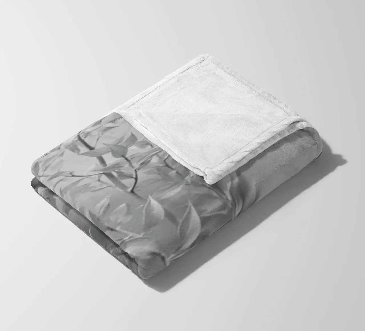 Minimal White Branch coperta in pile da Studio Nahili