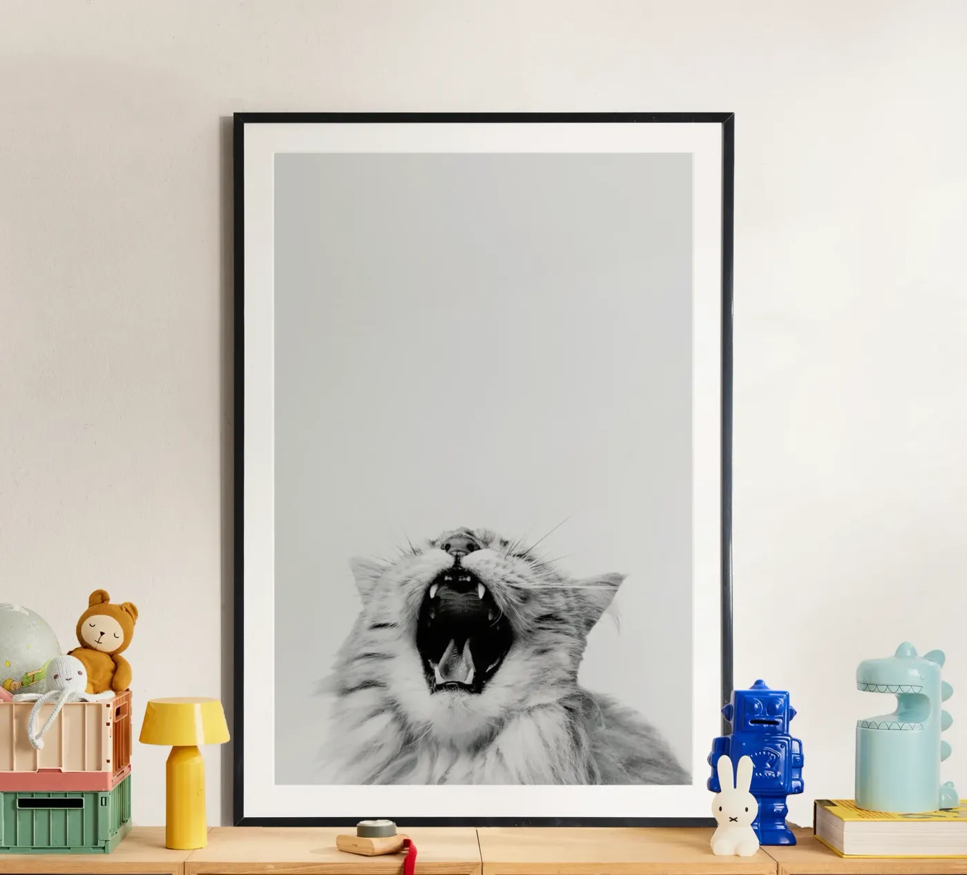 Roar Poster von Paws & Claws
