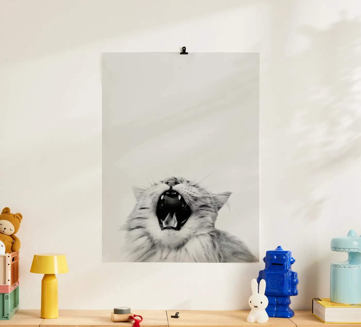 Roar Poster von Paws & Claws