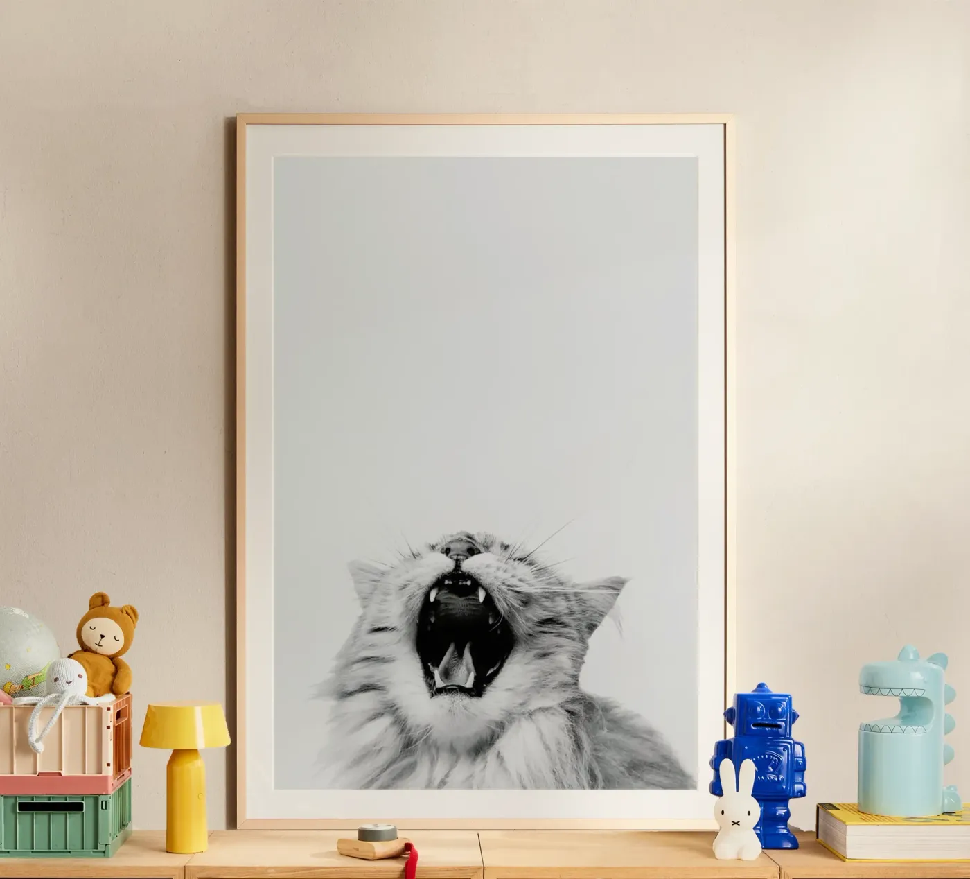 Roar Poster von Paws & Claws