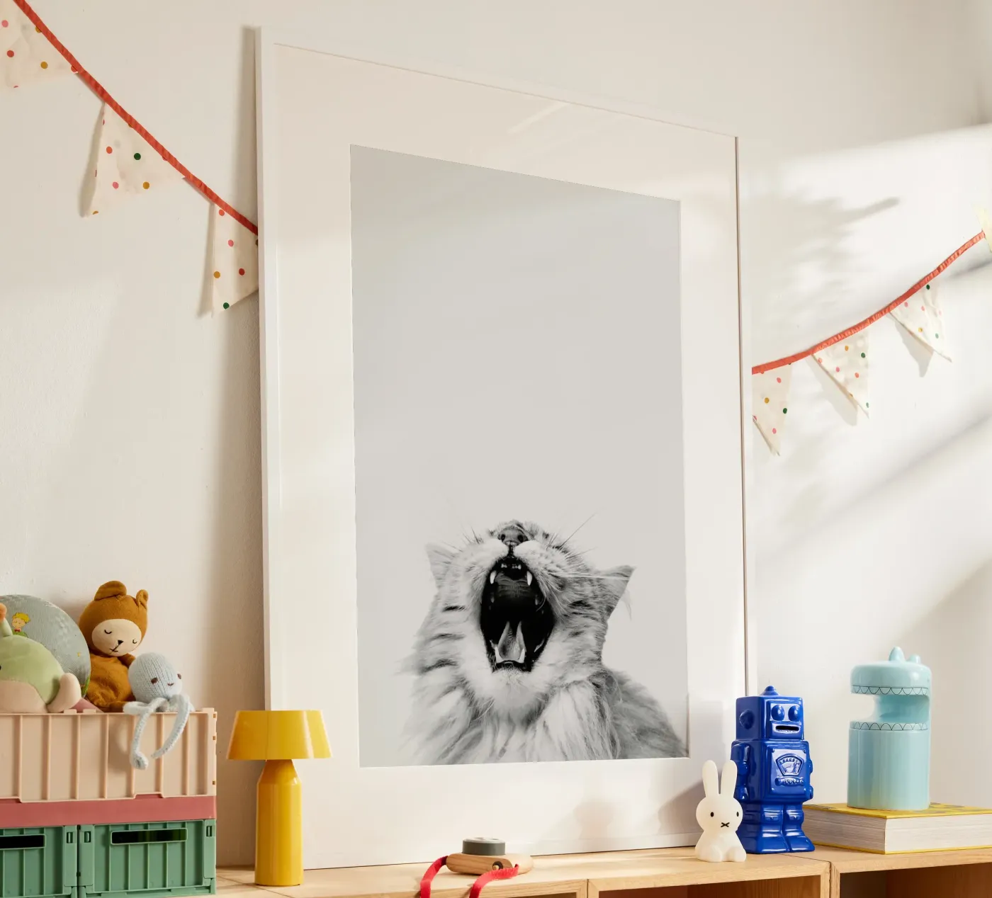 Roar Poster von Paws & Claws