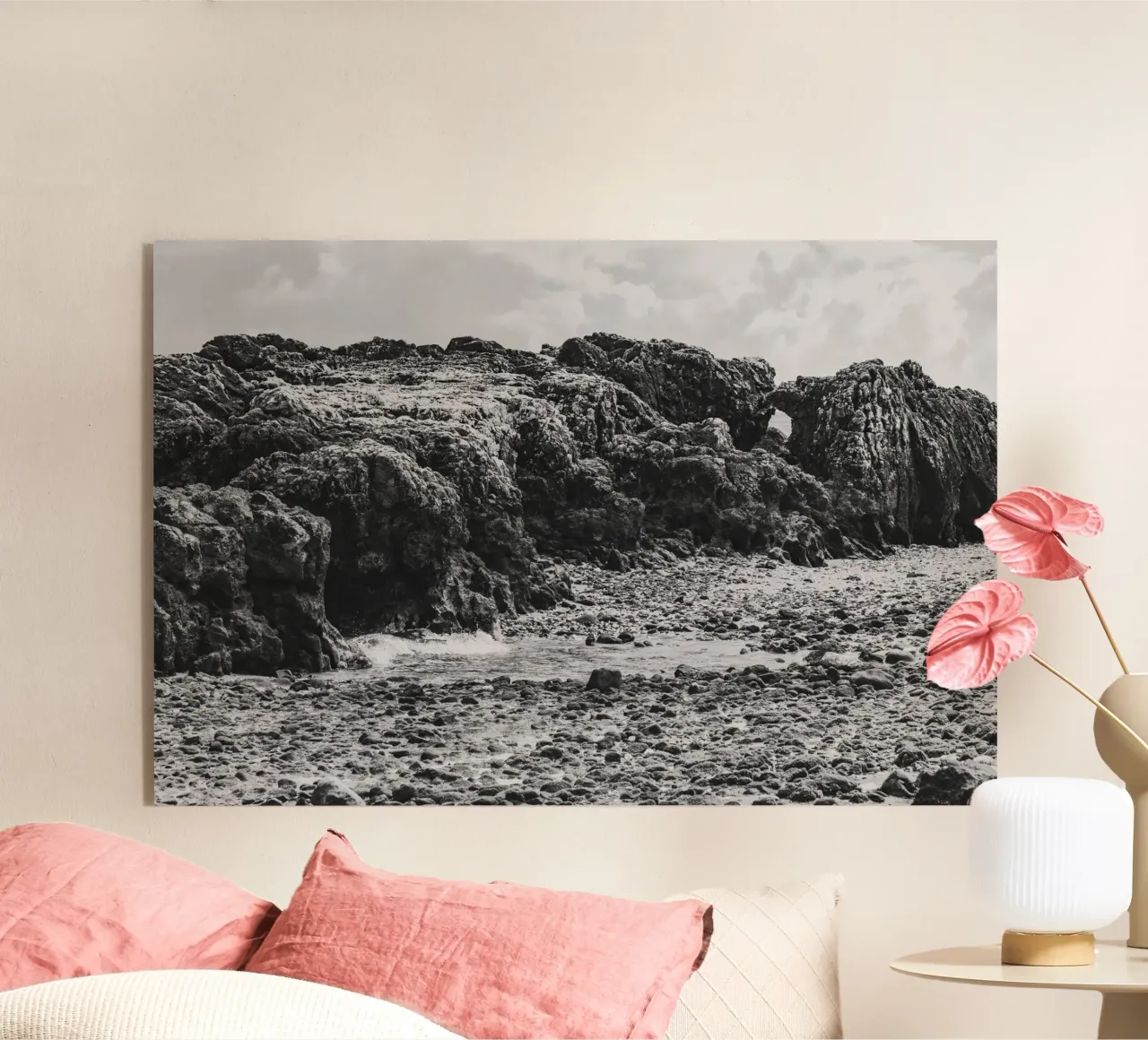 Cala rocciosa plexiglass da Carinaprint