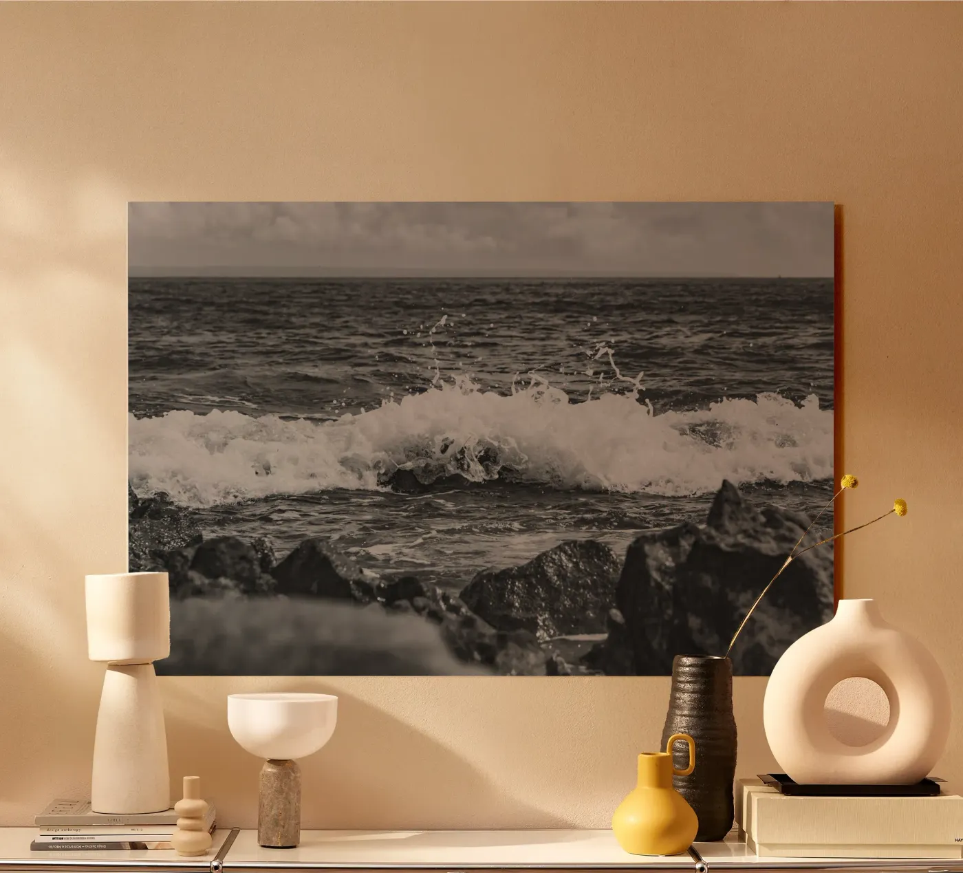 Waves Harmony acryl van Carinaprint