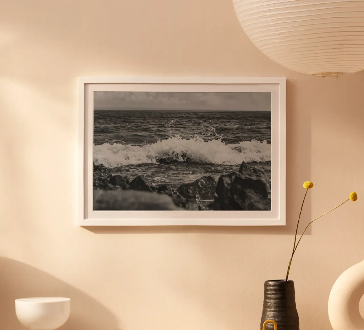 Waves Harmony poster by Carinaprint