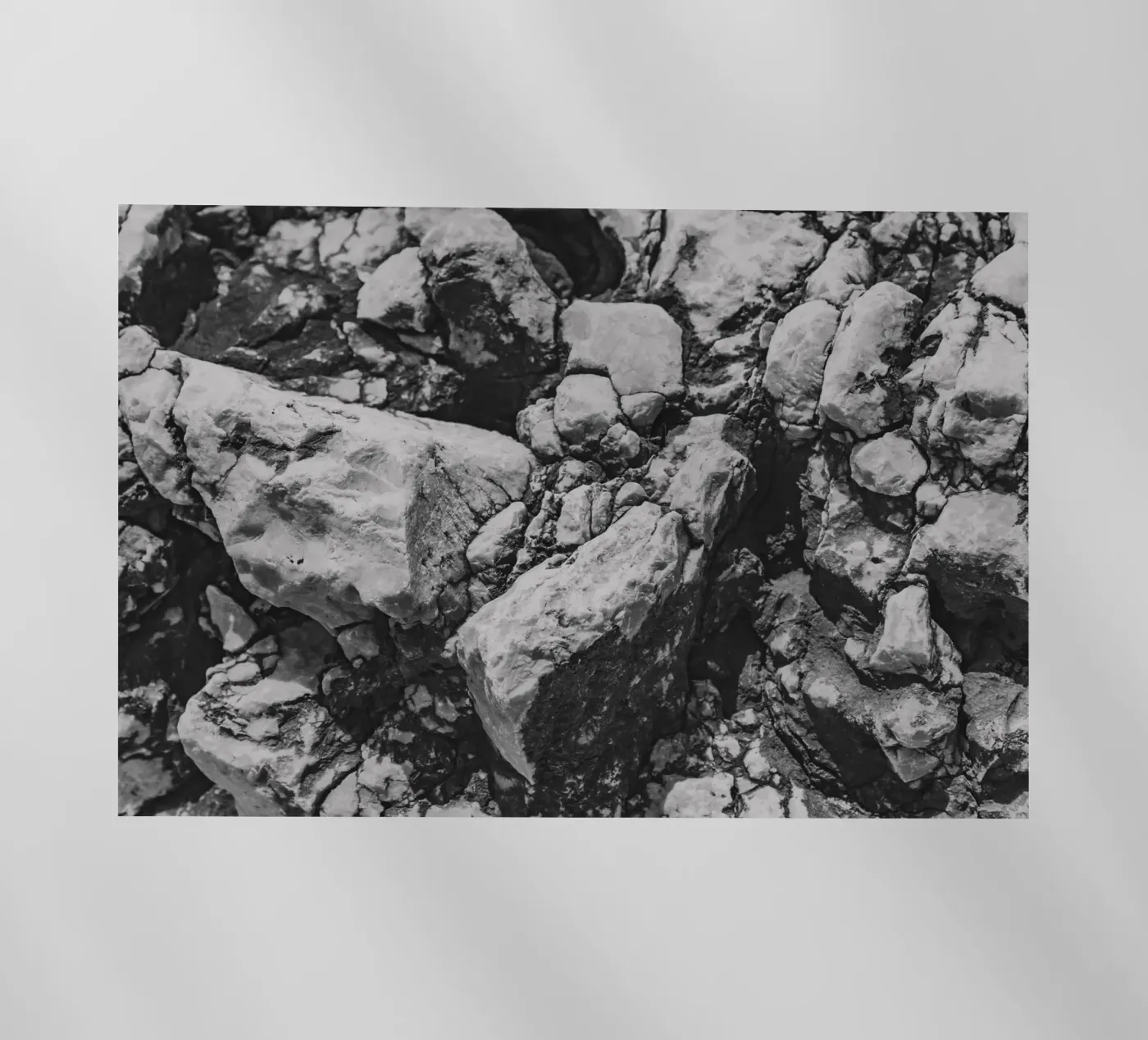 Solid stone structure Backlit Folie von Carinaprint