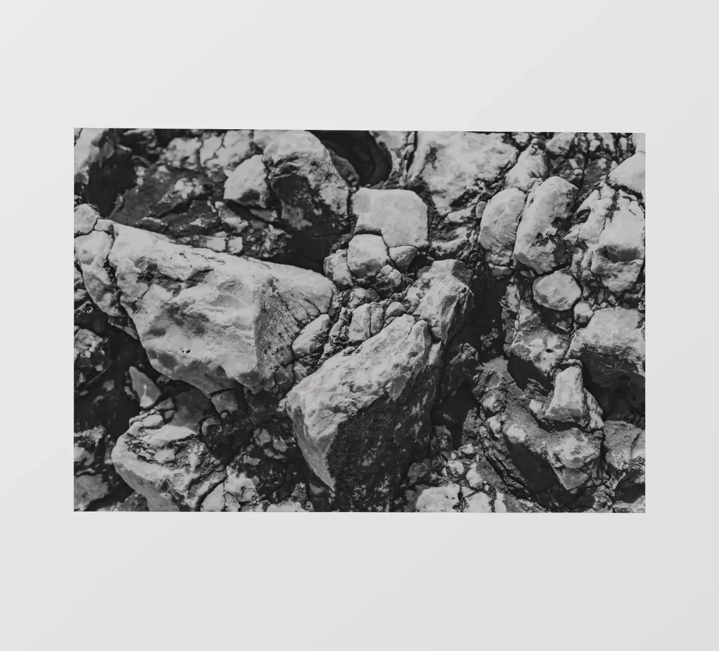 Solid stone structure pvc cover by Carinaprint