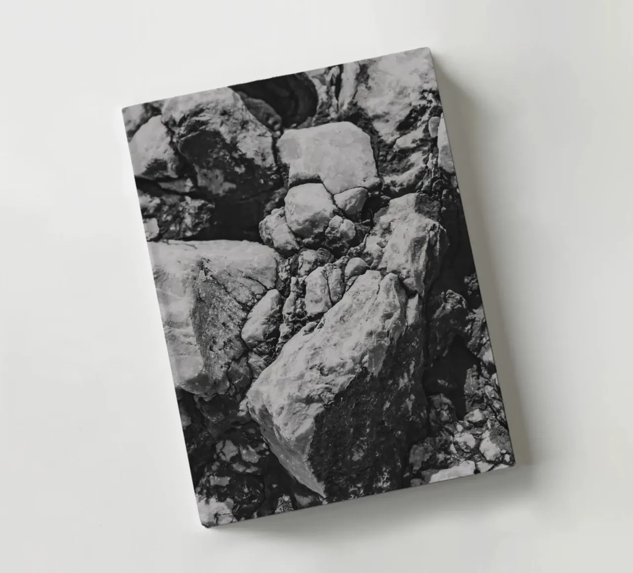 Solid stone structure notebook by Carinaprint