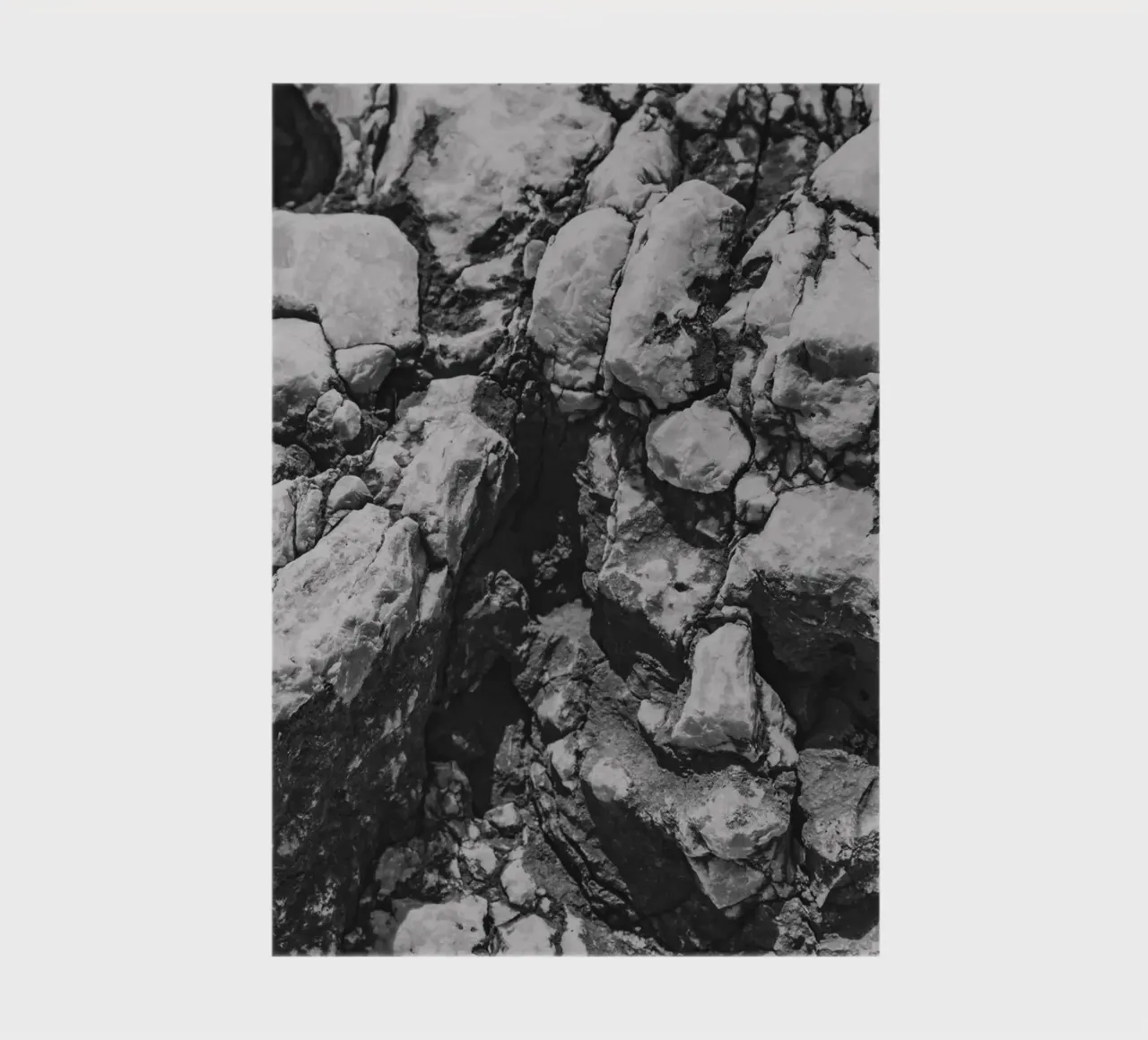 Solid stone structure notebook by Carinaprint