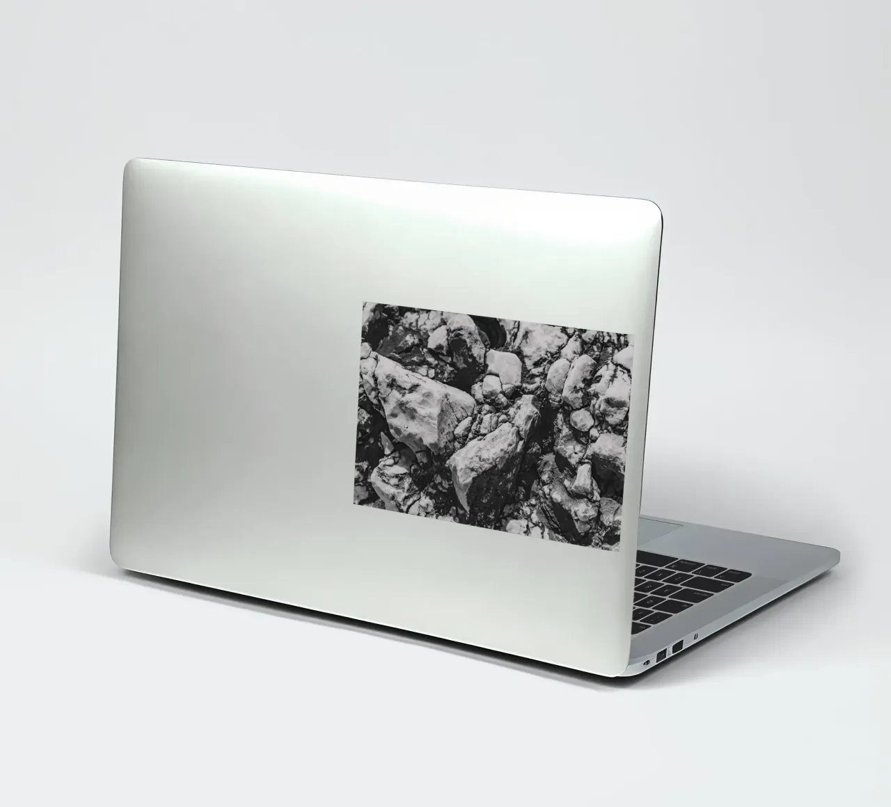 Solid stone structure sticker by Carinaprint