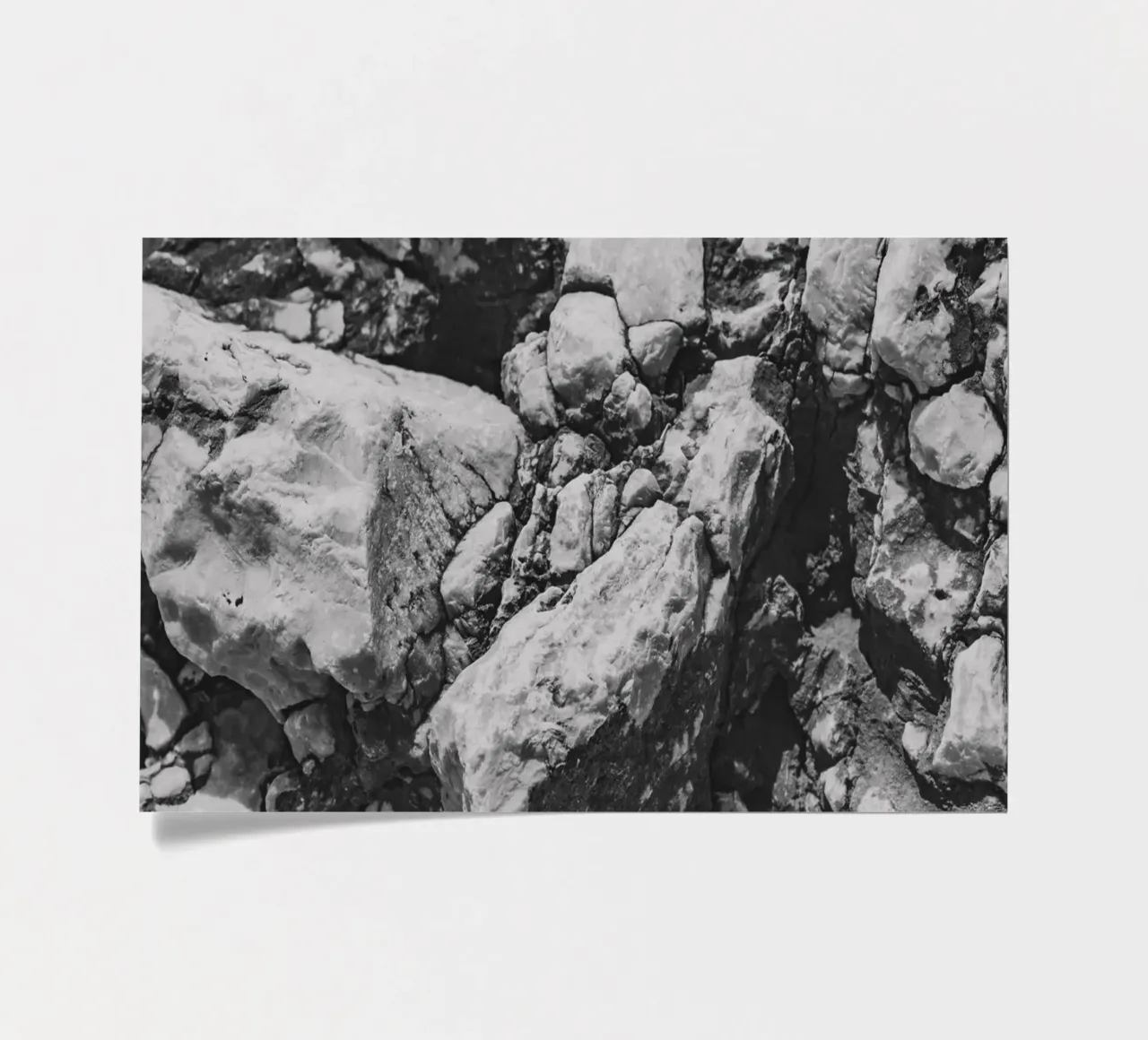 Stevige stenen structuur stickervel van Carinaprint